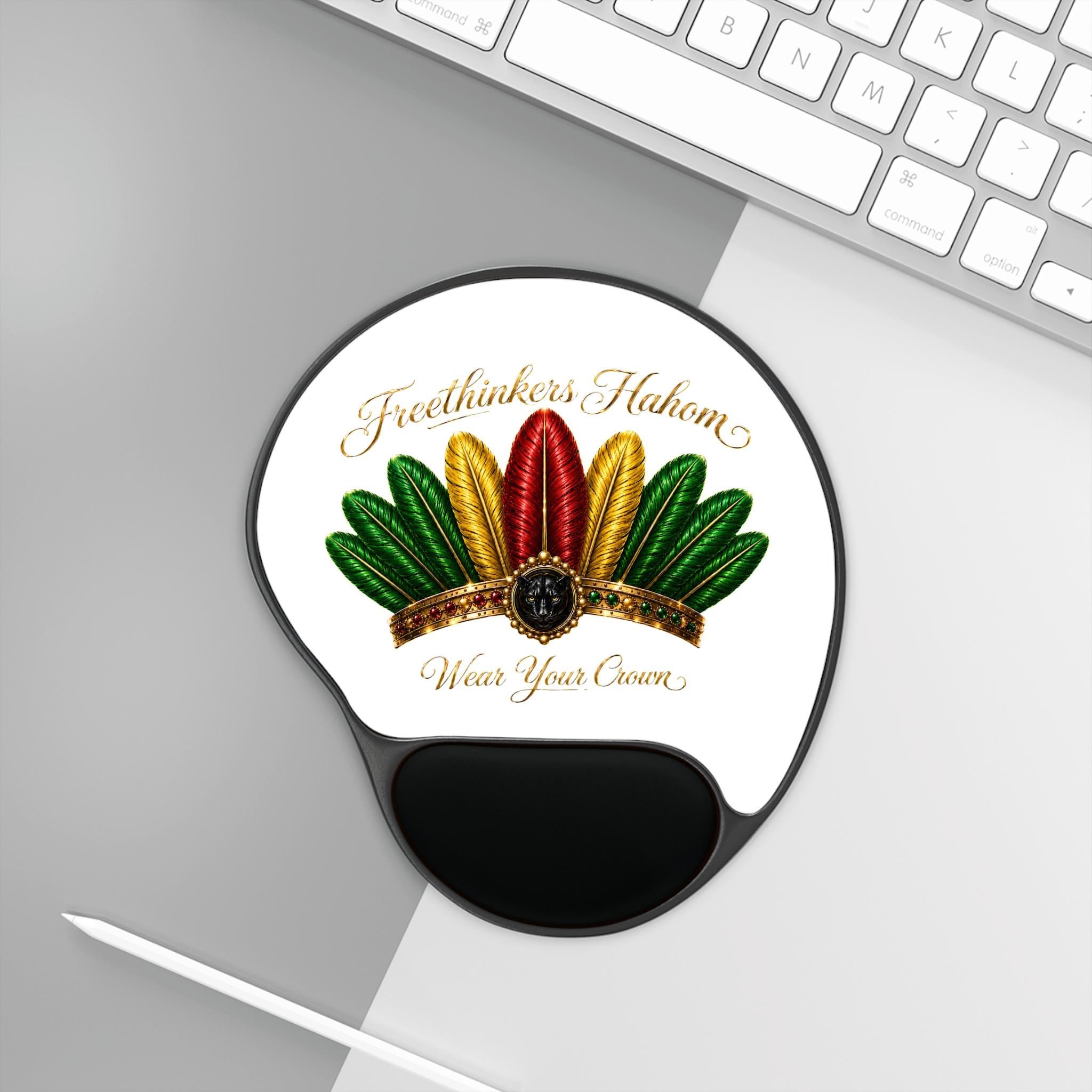 Mouse Pad With Wrist Rest memory foam, view 3