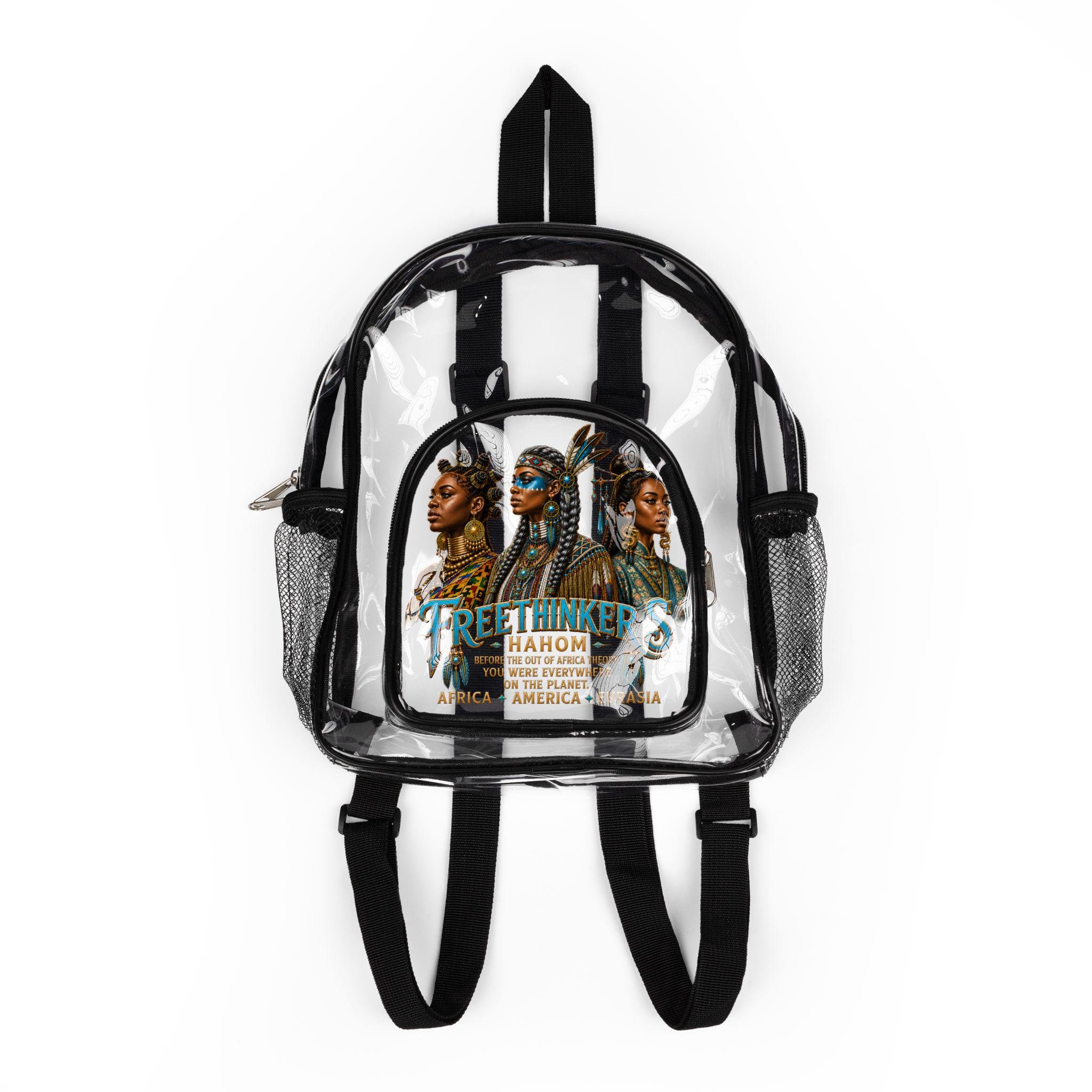Freethinkers Hahom World Wide Matriarchs Africa America Eurasia Transparent School Bag