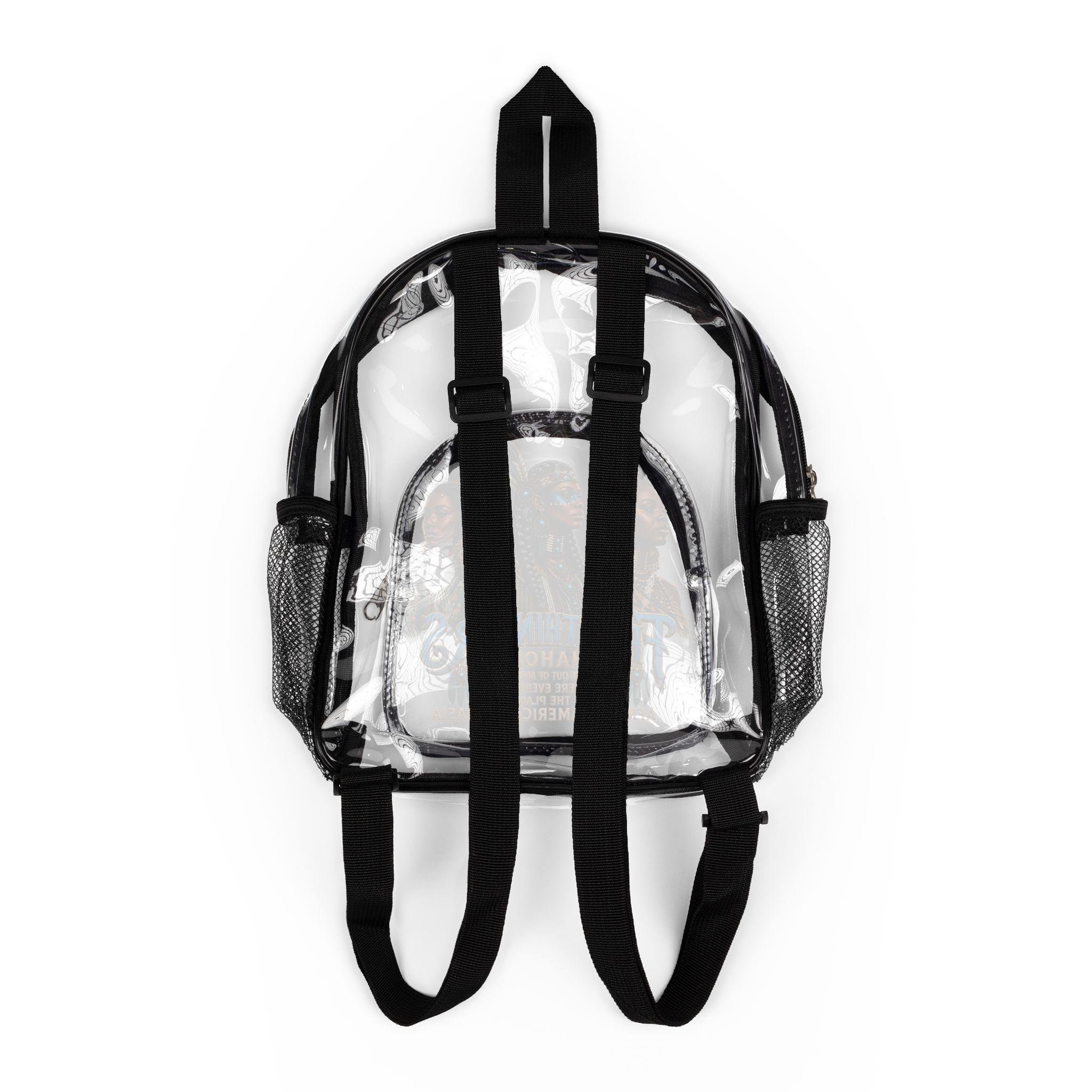 Freethinkers Hahom World Wide Matriarchs Africa America Eurasia Transparent School Bag, view 2