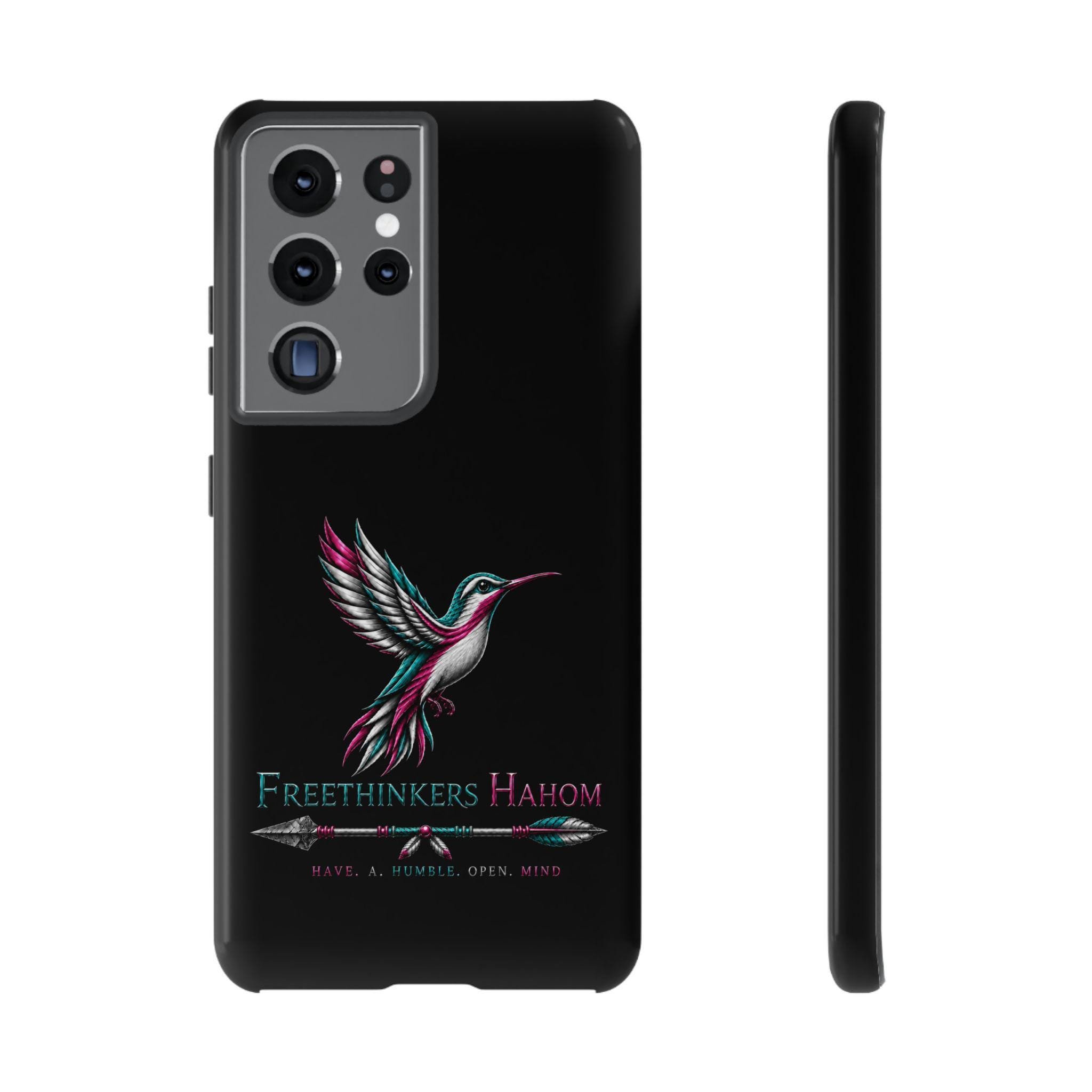 Hummingbird Illustration Tough Case | Freethinkers Hahom Phone Case, view 15