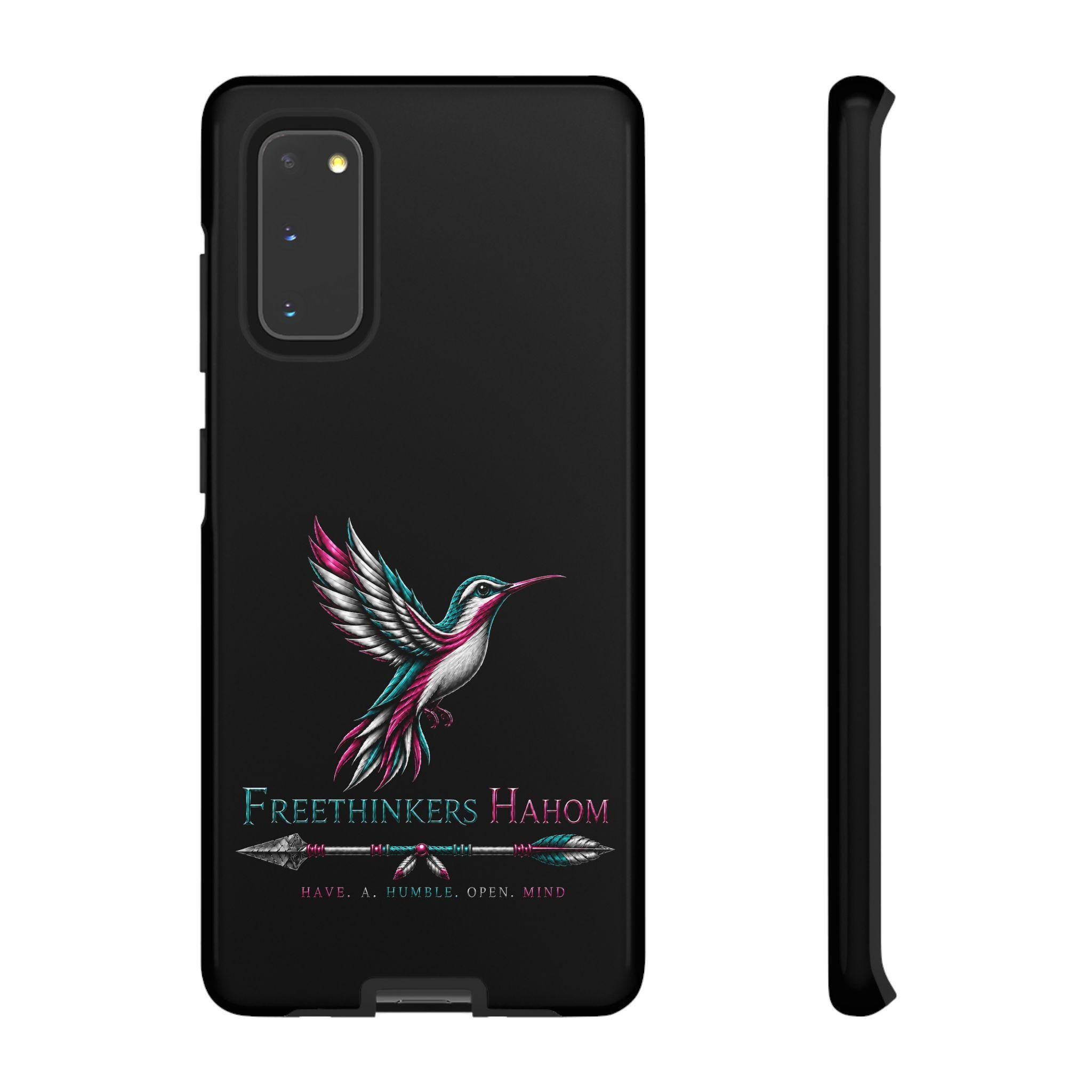 Hummingbird Illustration Tough Case | Freethinkers Hahom Phone Case, view 2