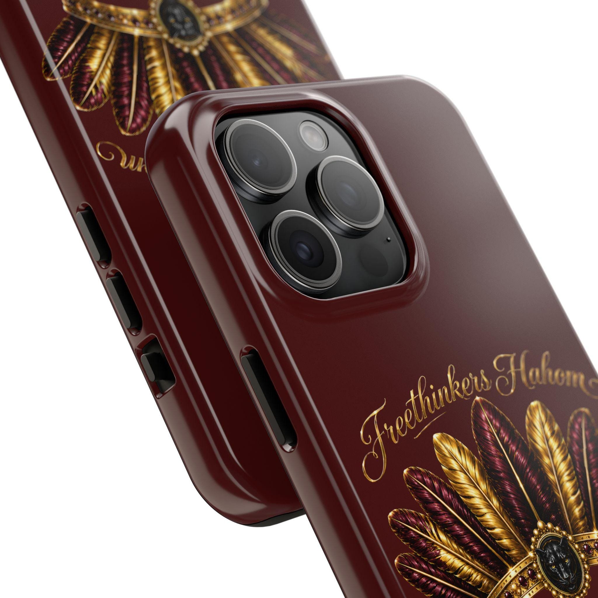 Freethinkers Hahom Tough Phone Case Feather Crown Phone Case, view 8