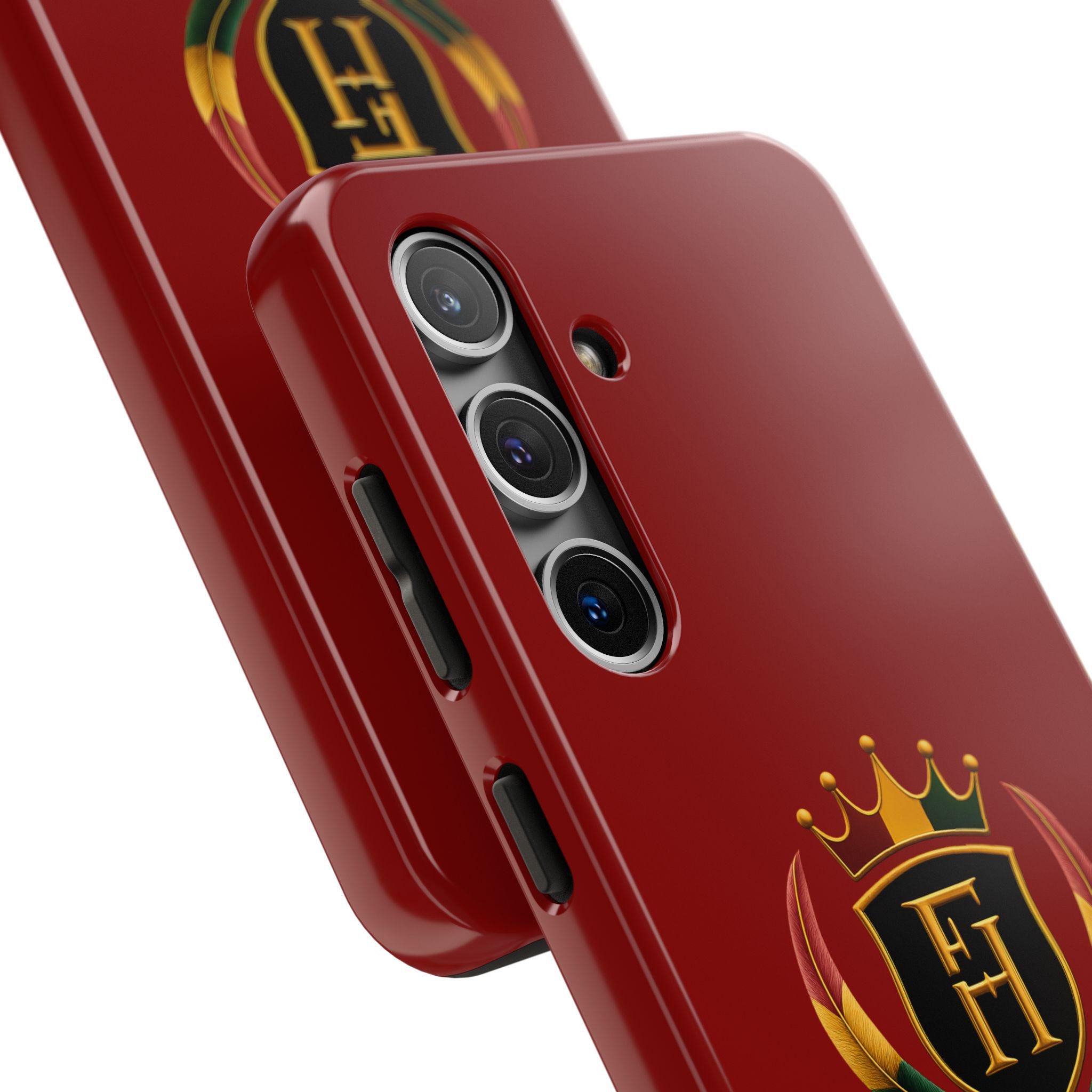 FreeThinkers Hahom Crest phone case Red crown logo tough phone case, view 12