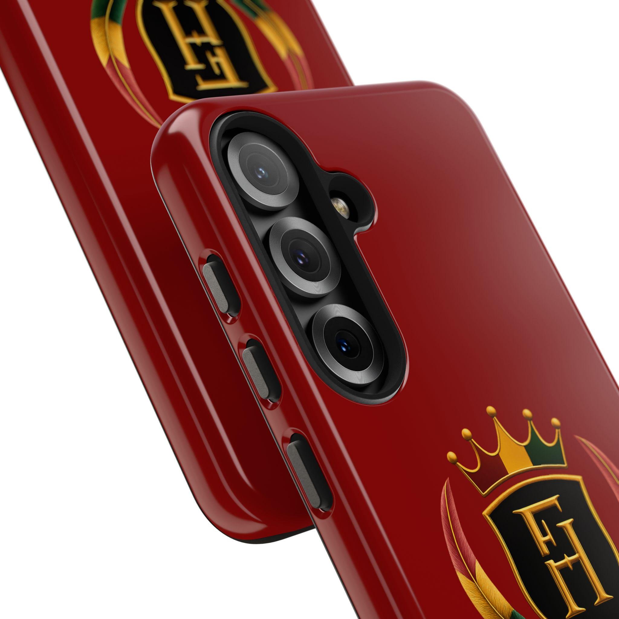 FreeThinkers Hahom Crest phone case Red crown logo tough phone case, view 18