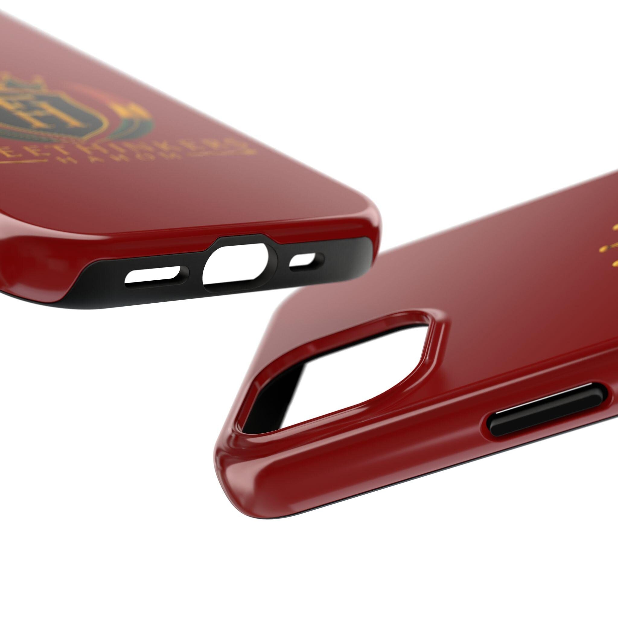 FreeThinkers Hahom Crest phone case Red crown logo tough phone case, view 2