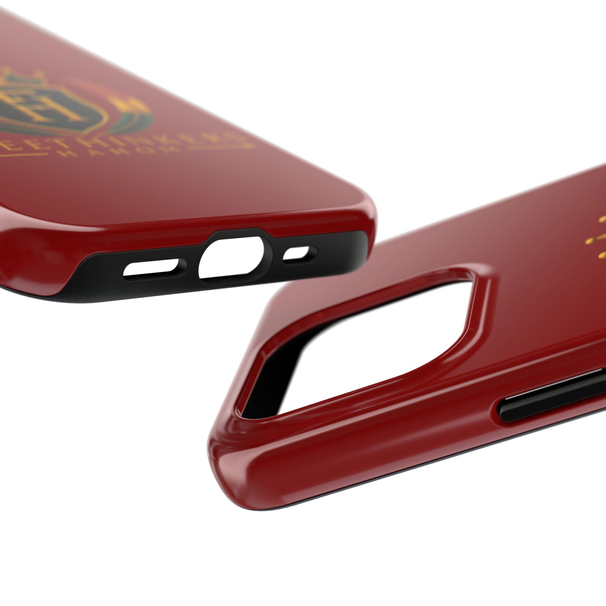FreeThinkers Hahom Crest phone case Red crown logo tough phone case, view 4