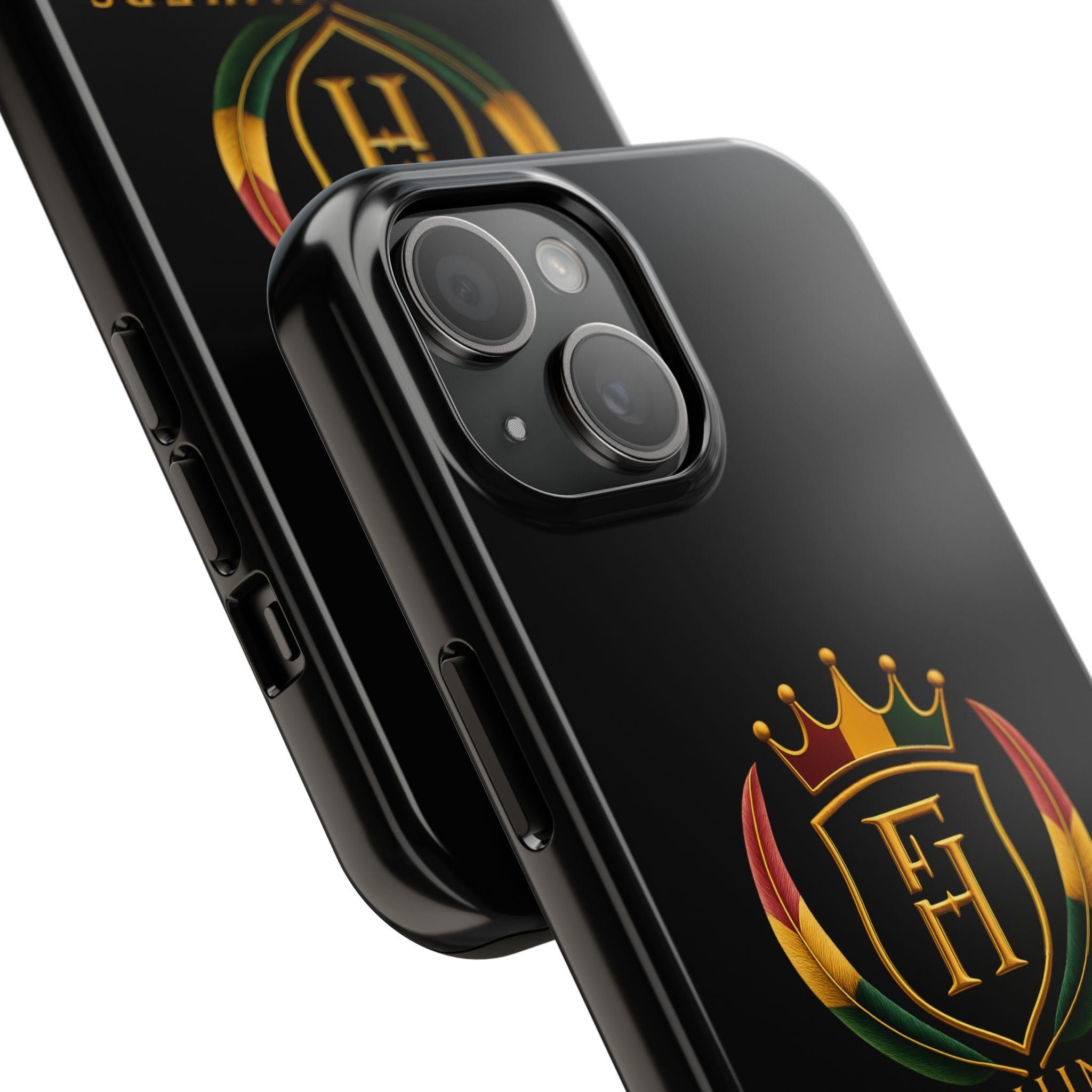 Freethinkers Hahom Crown Crest Tough Phone Case Black Logo Protective Case, view 9