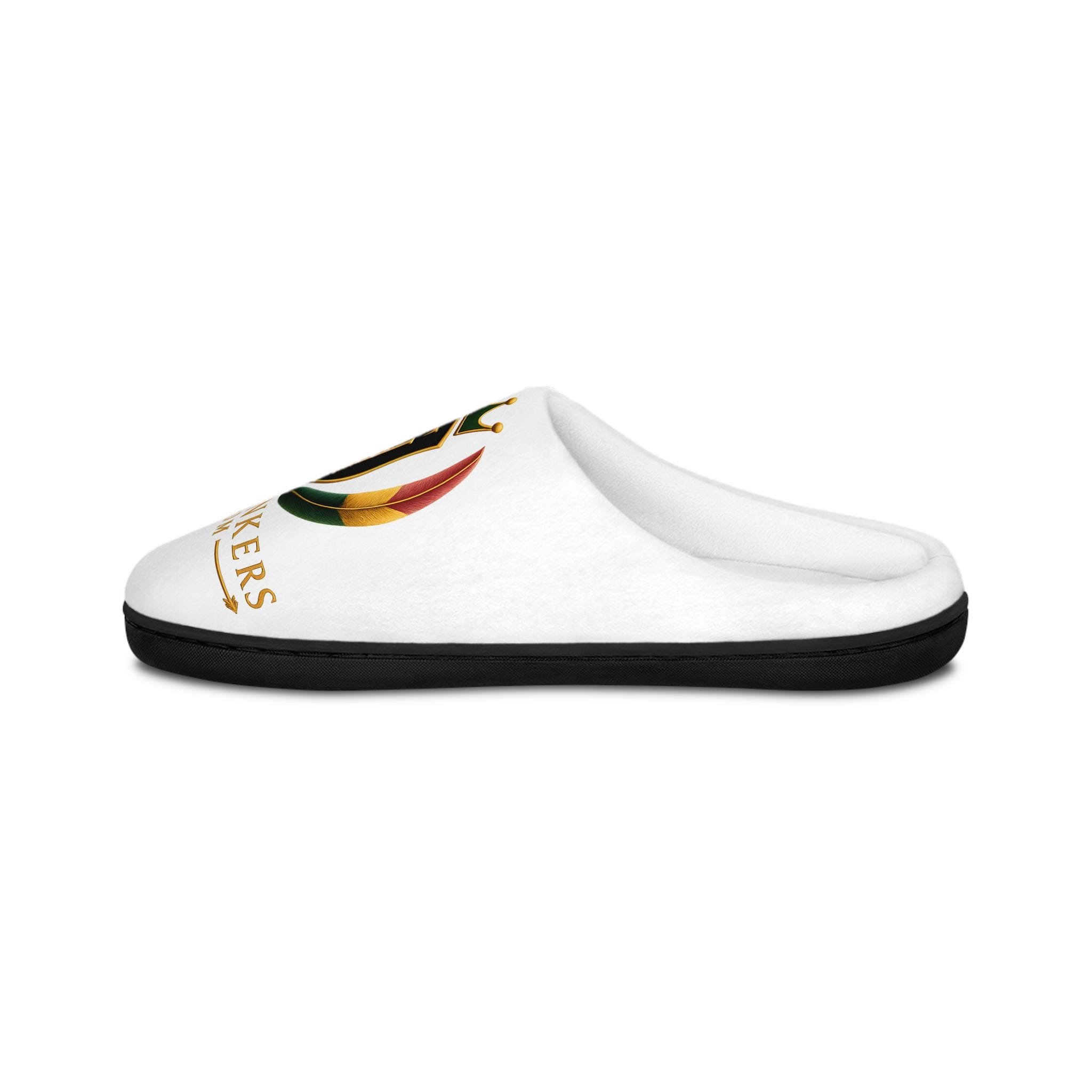 Indoor Slippers — Freethinkers Hahom Crest Cozy House Slides, view 3