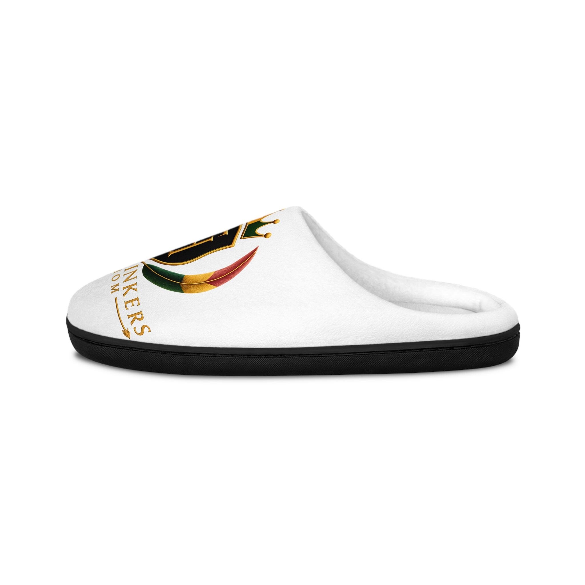 Indoor Slippers — Freethinkers Hahom Crest Cozy House Slides, view 4