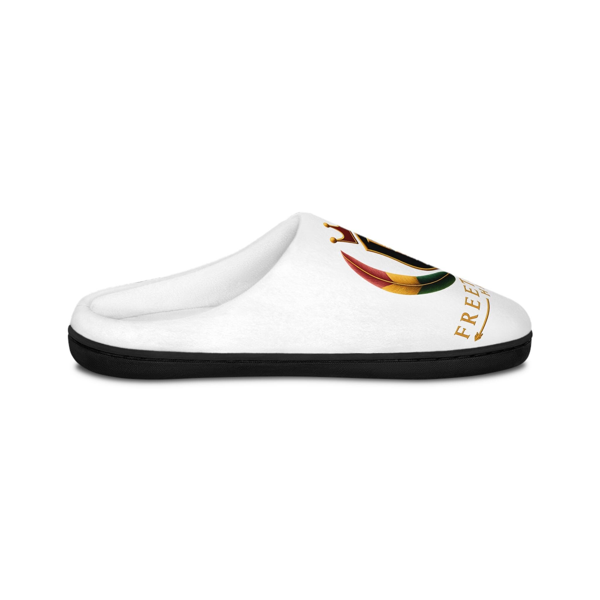 Indoor Slippers — Freethinkers Hahom Crest Cozy House Slides, view 5