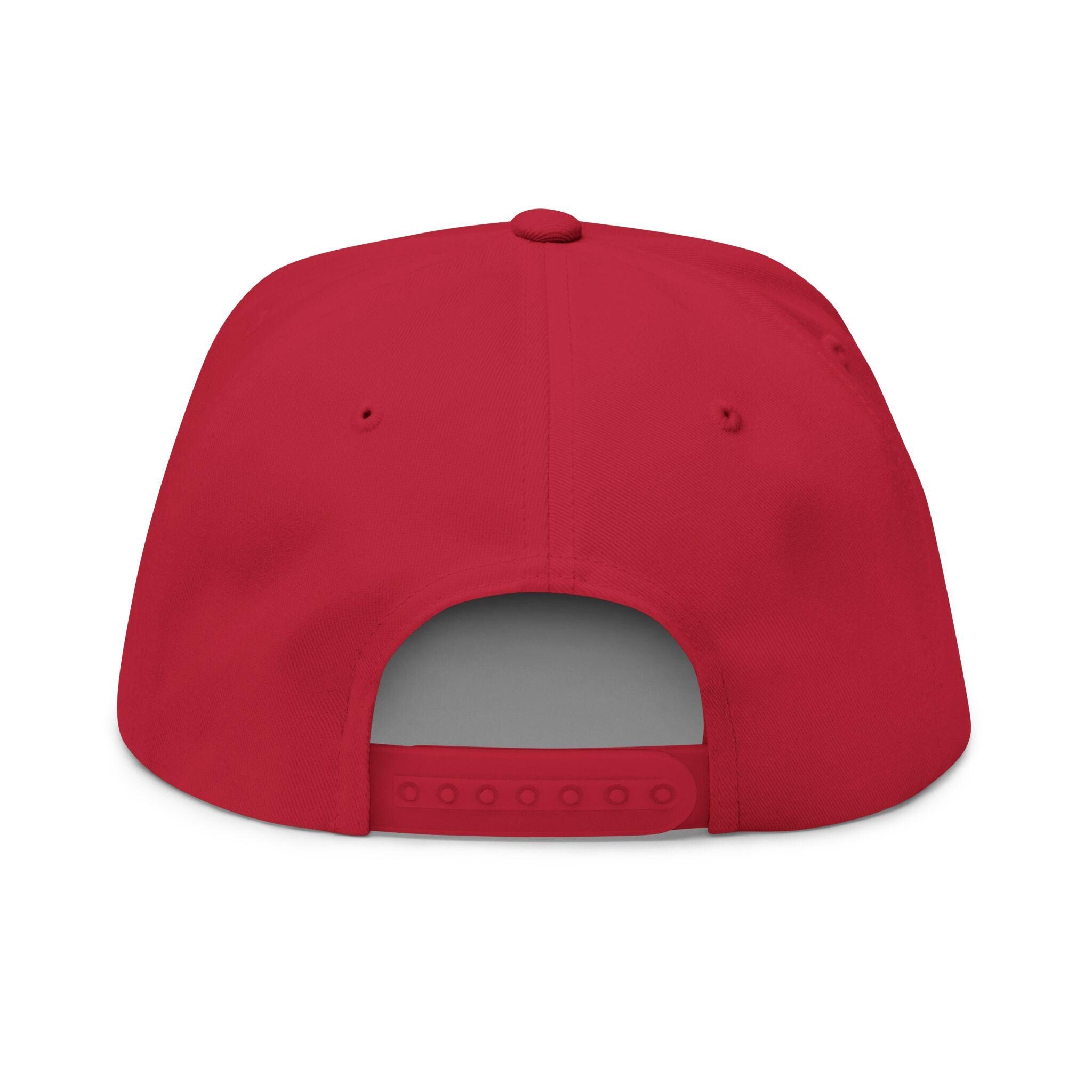 Embroidered 'Freethinkers' Crown Logo Flat Bill Cap, view 18