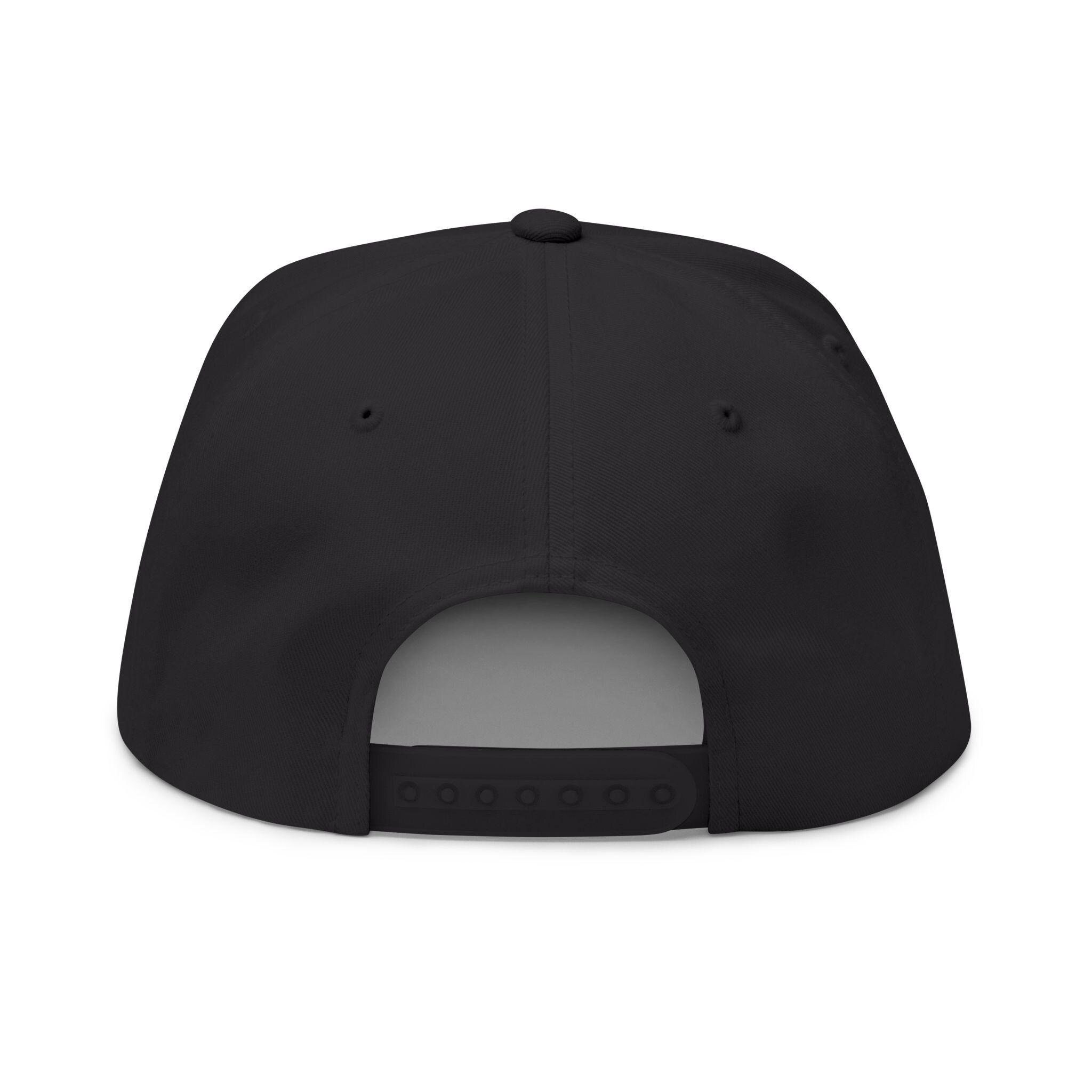 Embroidered 'Freethinkers' Crown Logo Flat Bill Cap, view 6