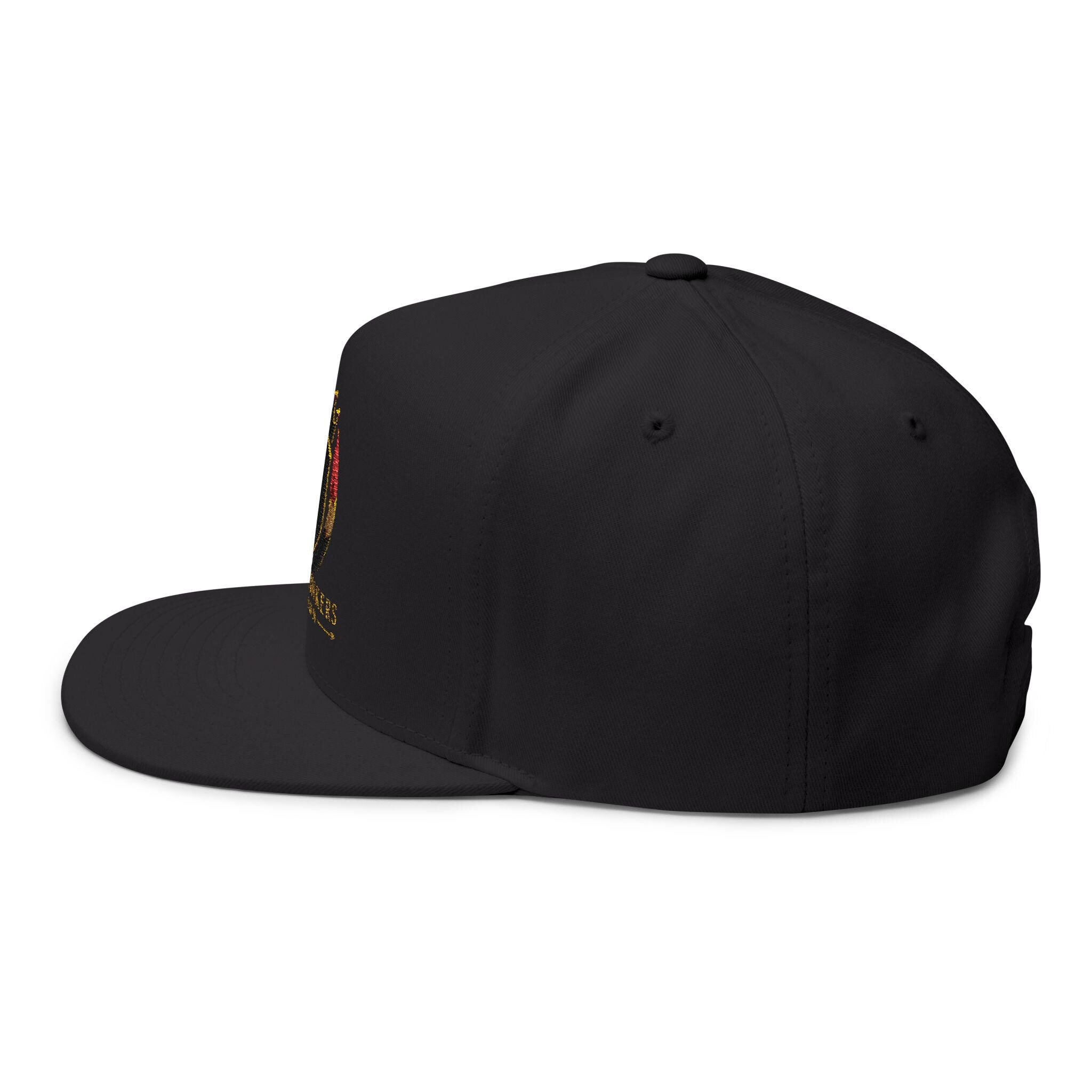 Embroidered 'Freethinkers' Crown Logo Flat Bill Cap, view 7