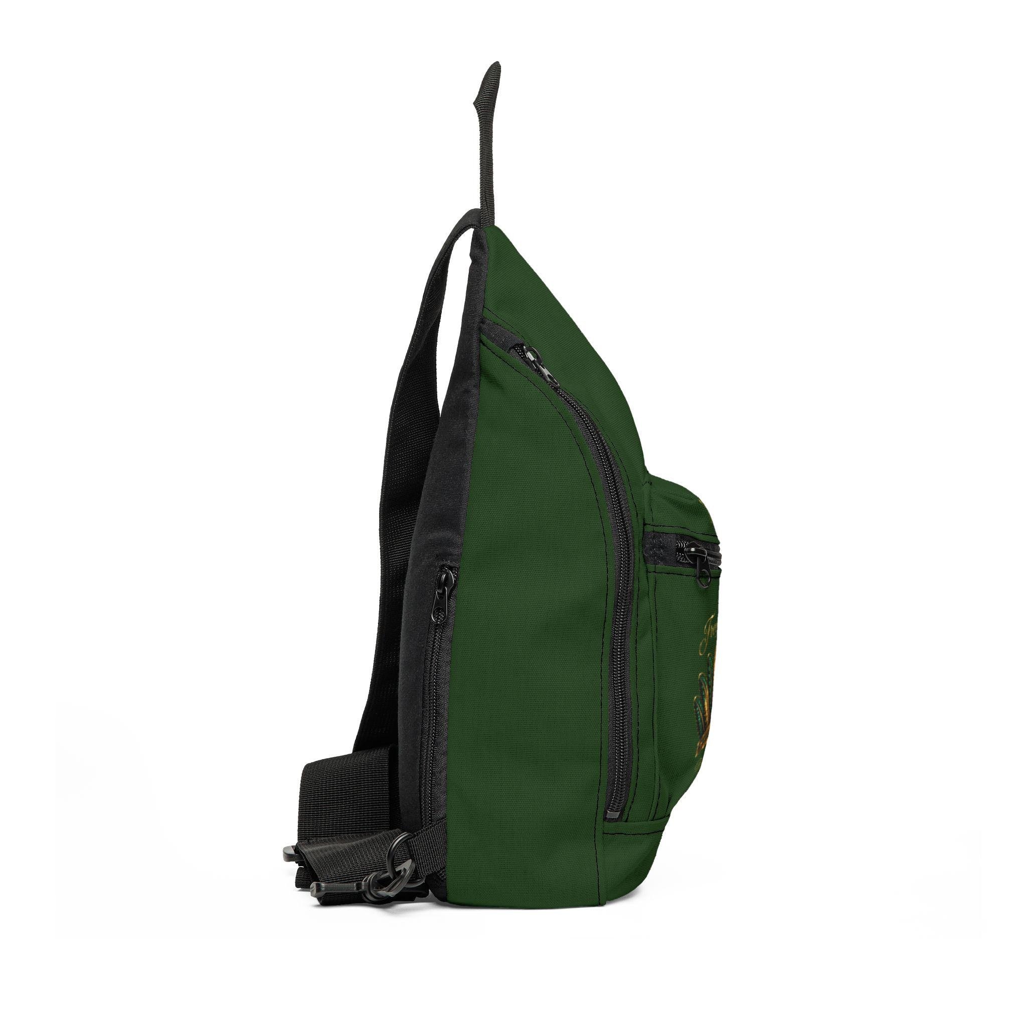 Freethinkers Hahom Sling Bag — Wear Your Crown Feather Crown Crossbody, view 3