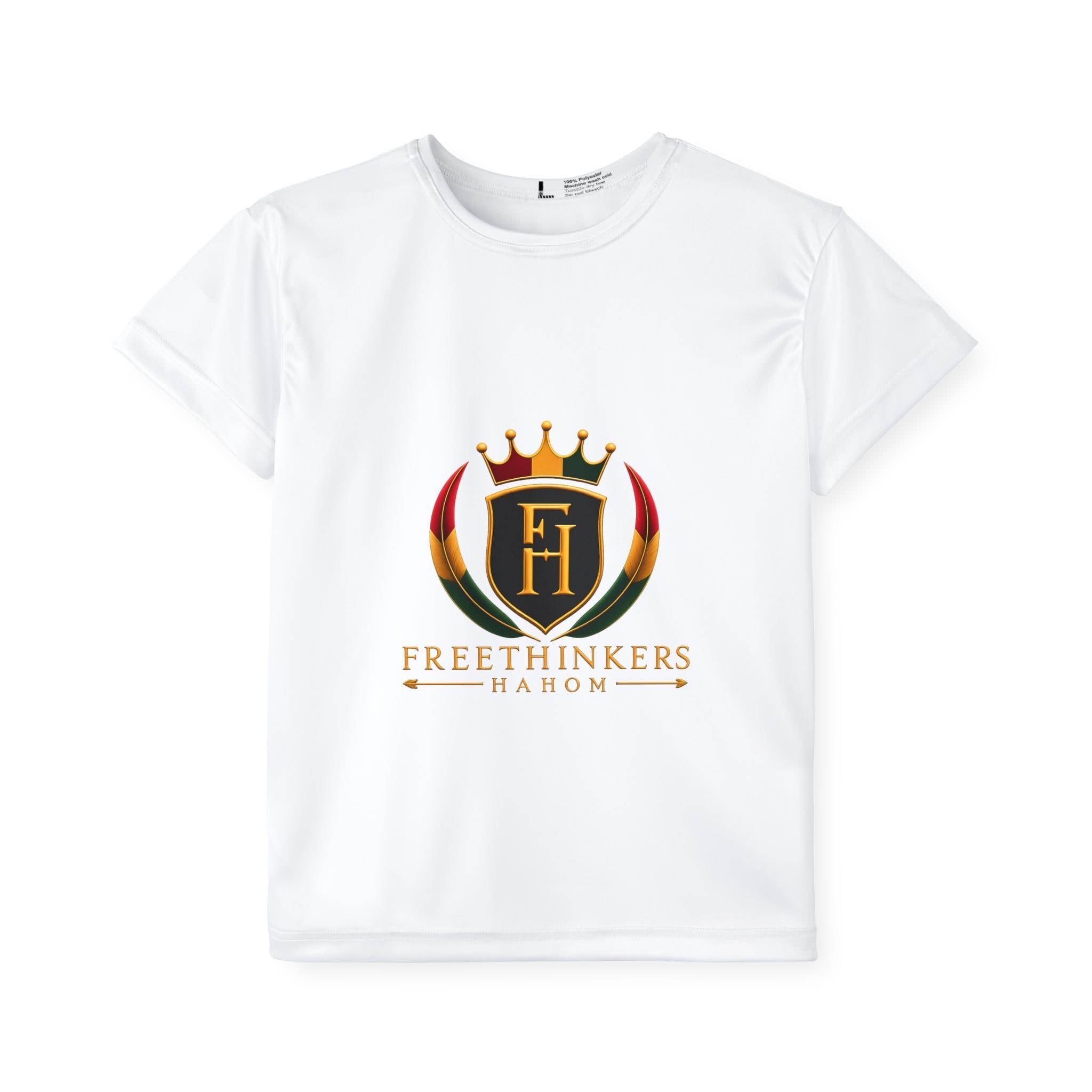 Kids Sports Jersey — Freethinkers Hahom Crest Performance Tee