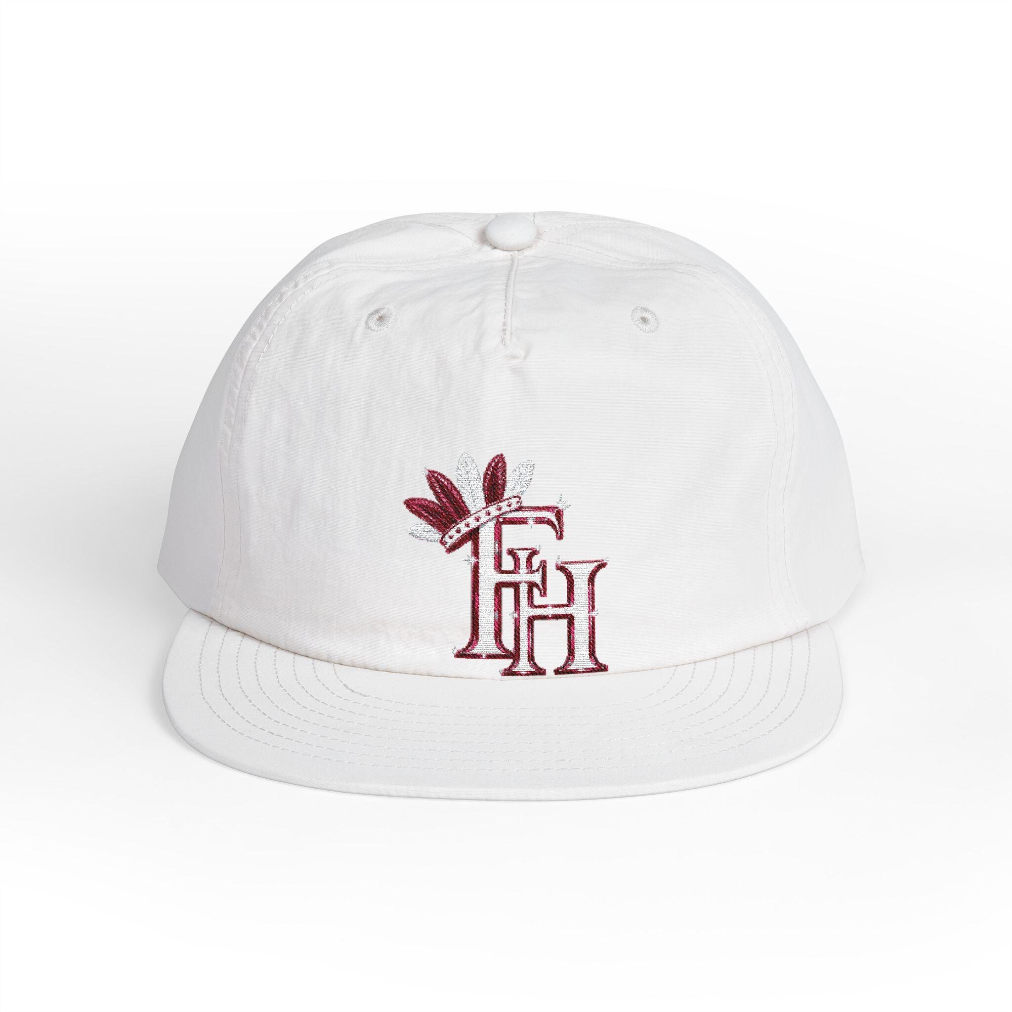 Freethinkers Hahom Initials Feather Headdress Surf Cap Embroidered, view 2