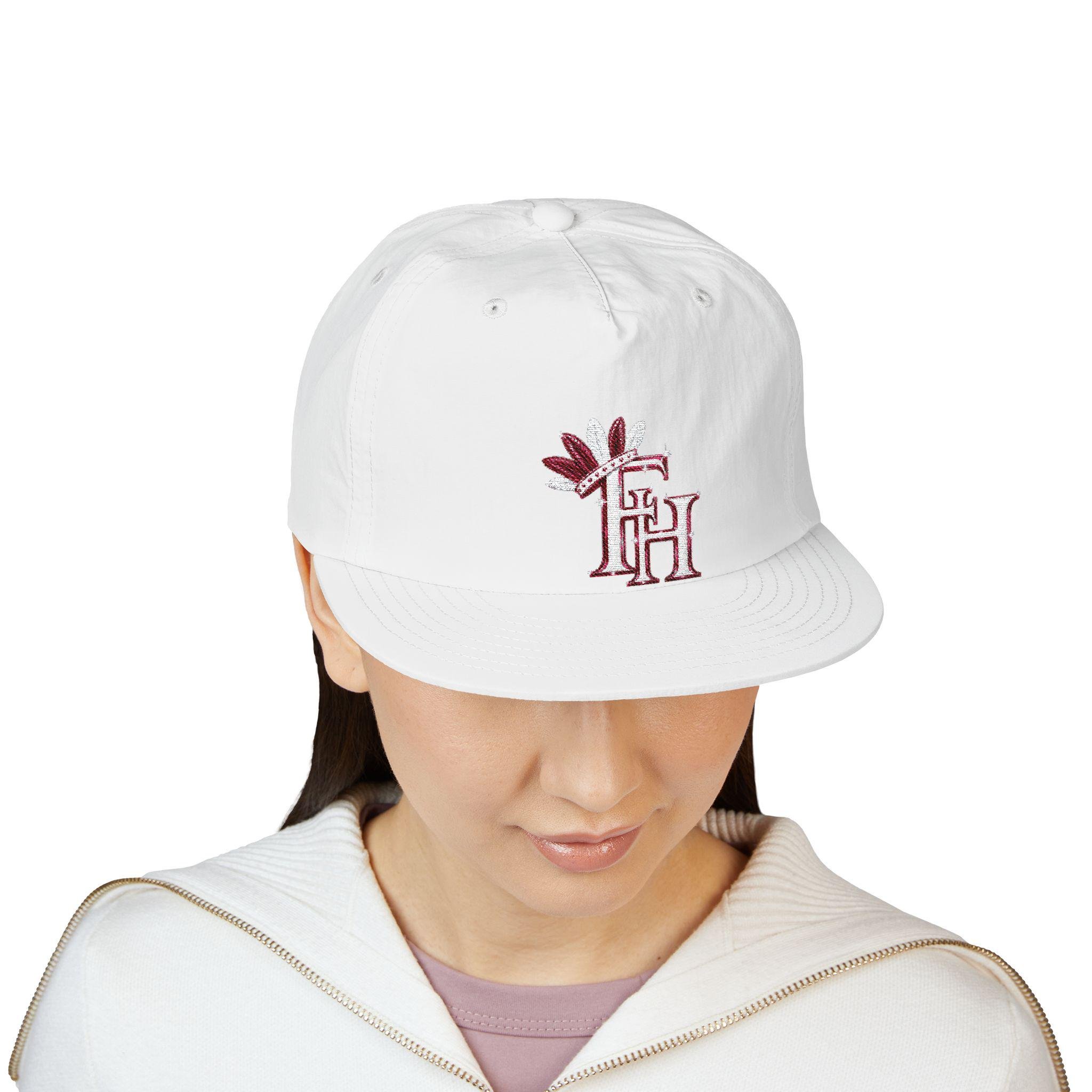 Freethinkers Hahom Initials Feather Headdress Surf Cap Embroidered, view 4