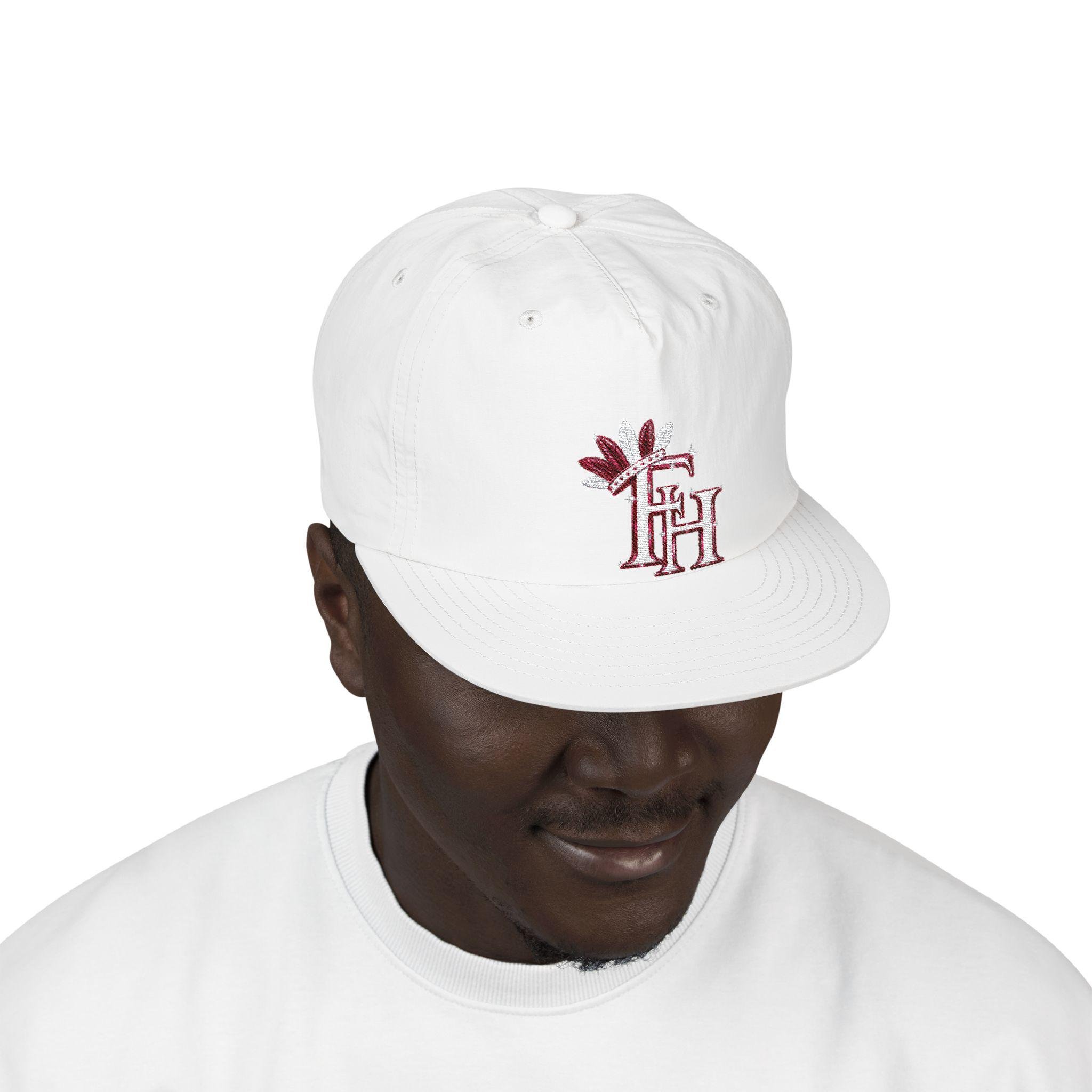 Freethinkers Hahom Initials Feather Headdress Surf Cap Embroidered, view 6
