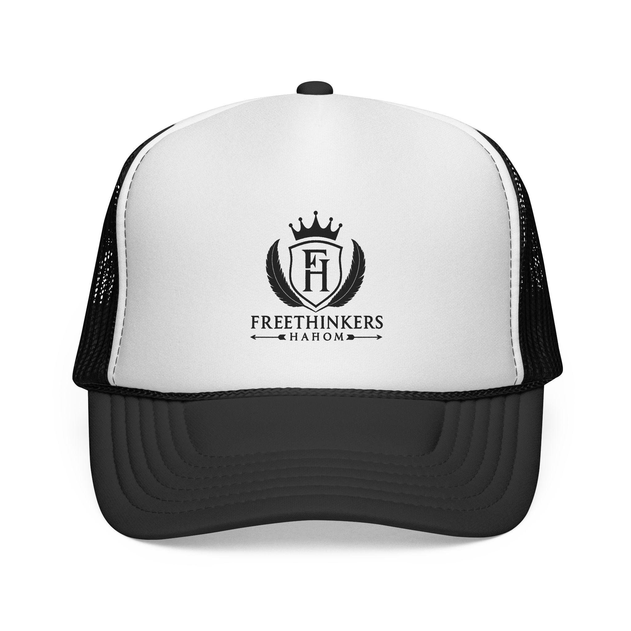 Freethinkers Hahom Trucker Cap Retro Crest Mesh Back Hat