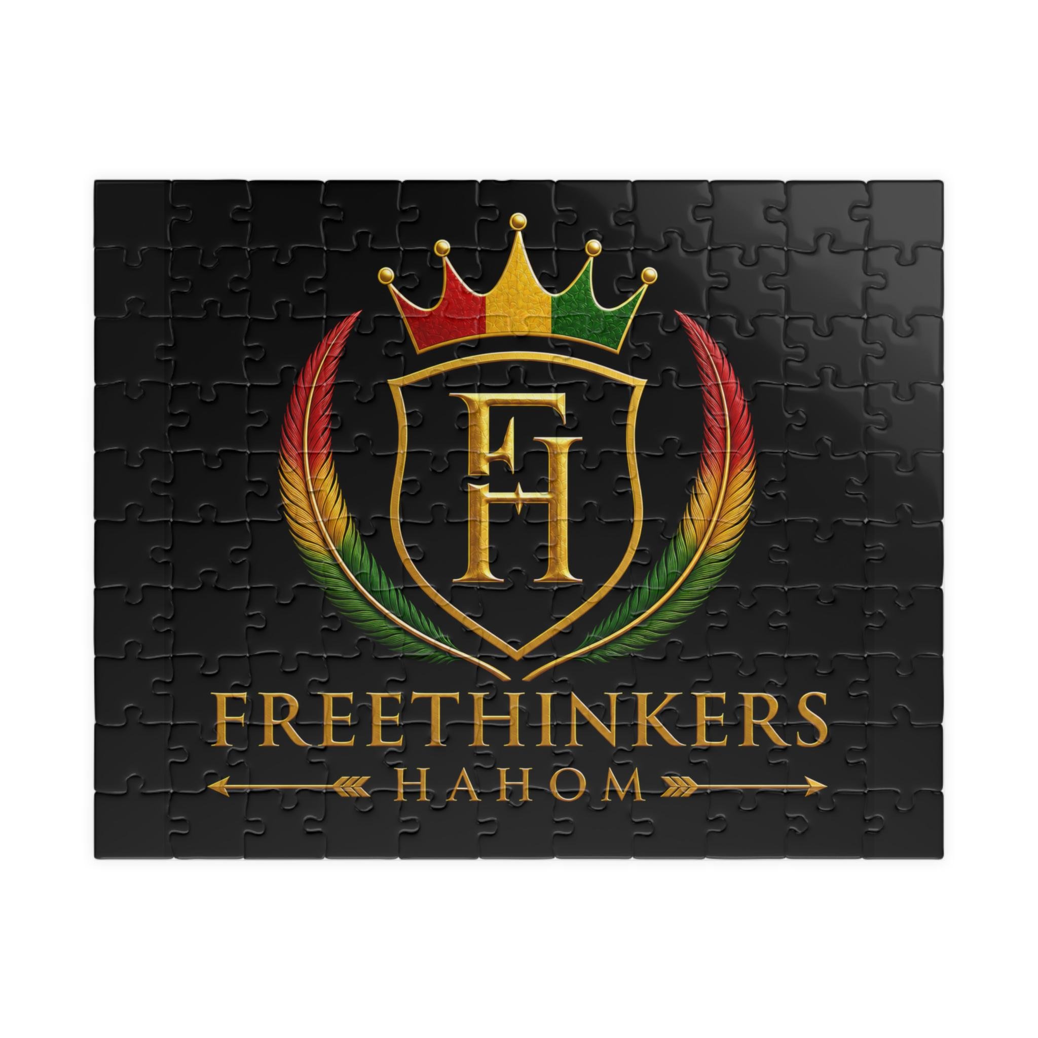 Freethinkers Crest Puzzle Crown Logo Jigsaw (110/252/520/1014 pcs)