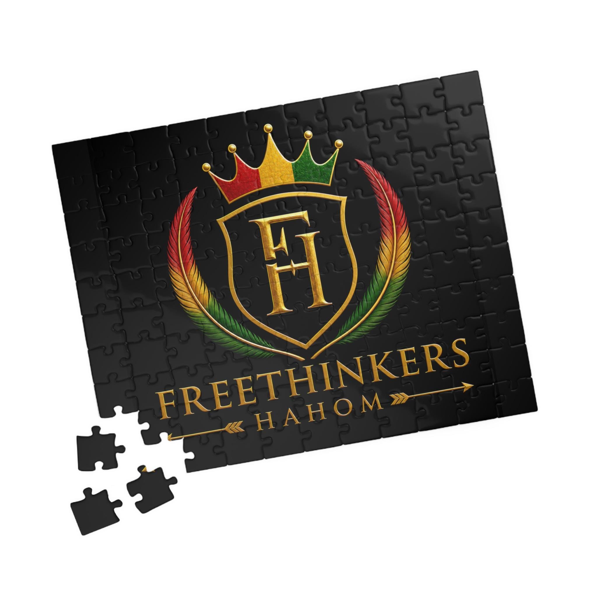 Freethinkers Crest Puzzle Crown Logo Jigsaw (110/252/520/1014 pcs), view 3