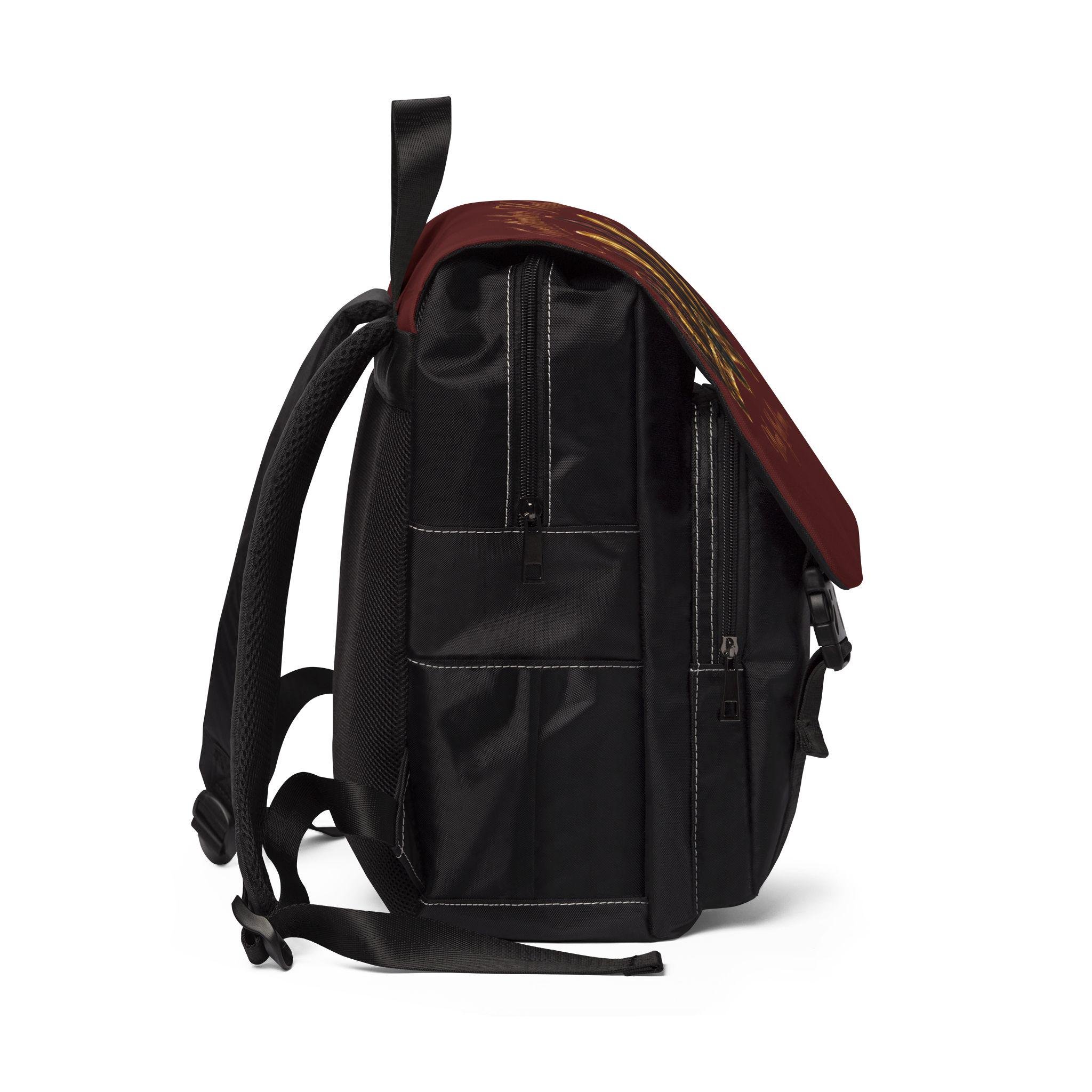 Wear Your Crown Backpack Regal Feather Crown Shoulder Backpack, view 2