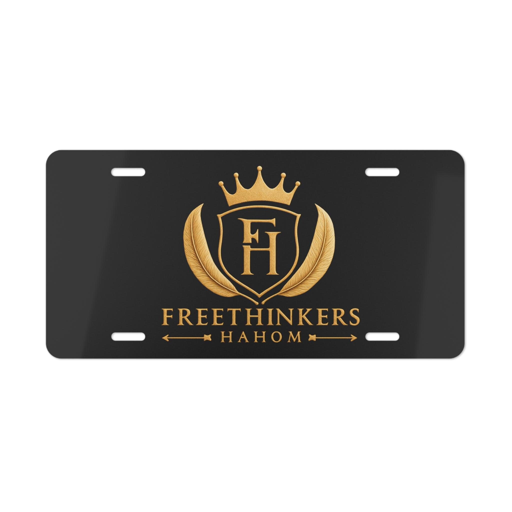 Vanity Plate Freethinkers Hahom Movement License Plate