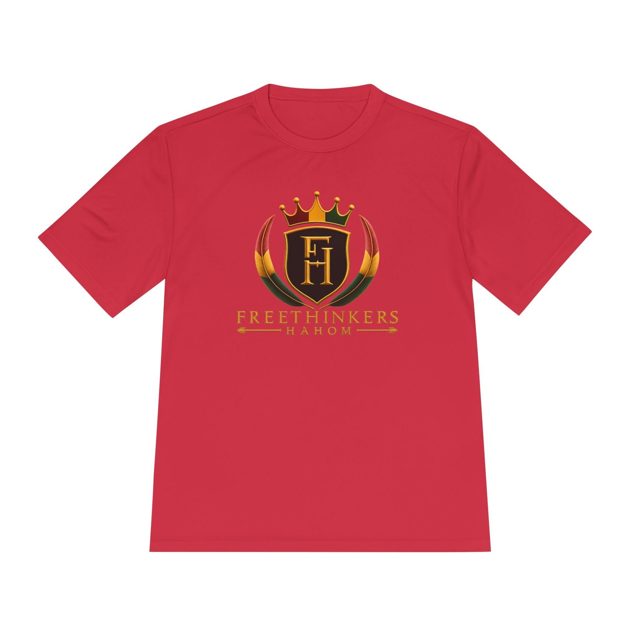 Free Thinkers Hahom Crest Logo Tee Moisture-Wicking Performance T-Shirt, view 11