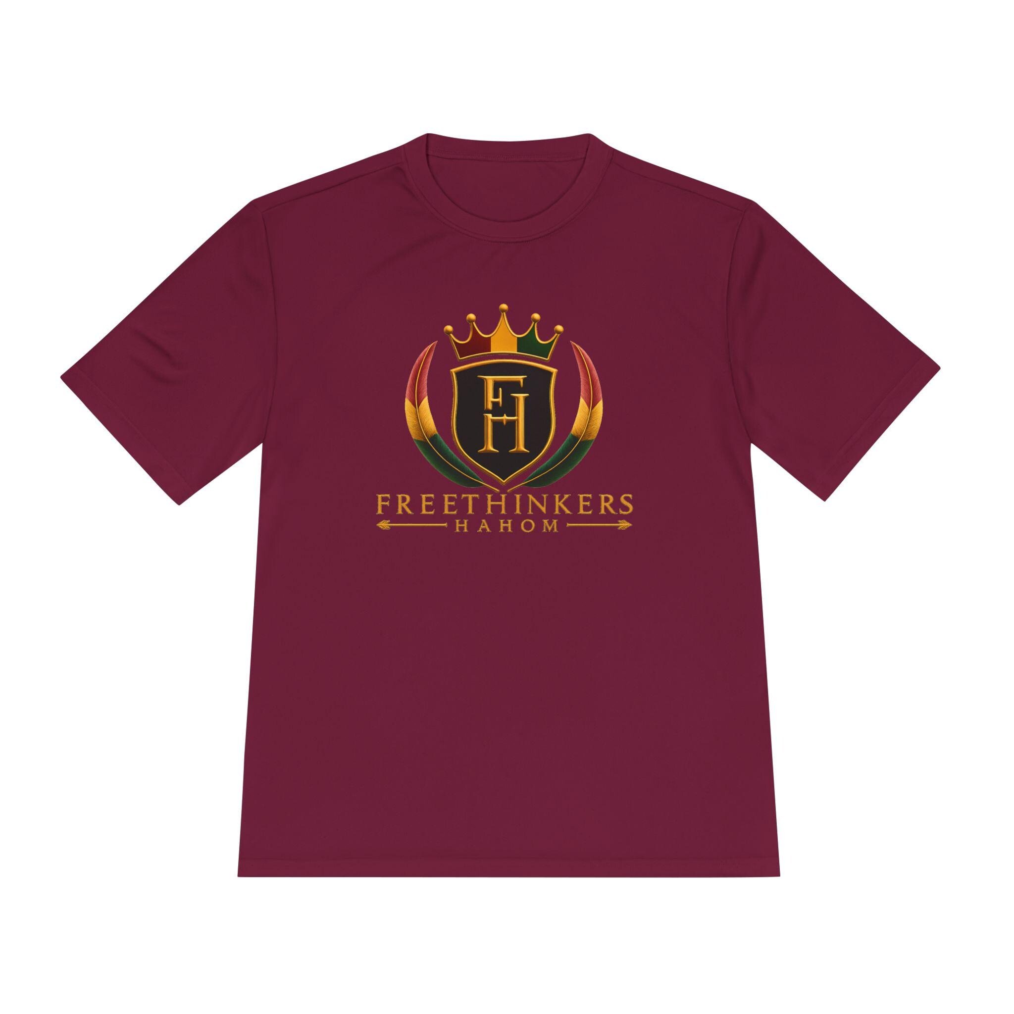 Free Thinkers Hahom Crest Logo Tee Moisture-Wicking Performance T-Shirt, view 12