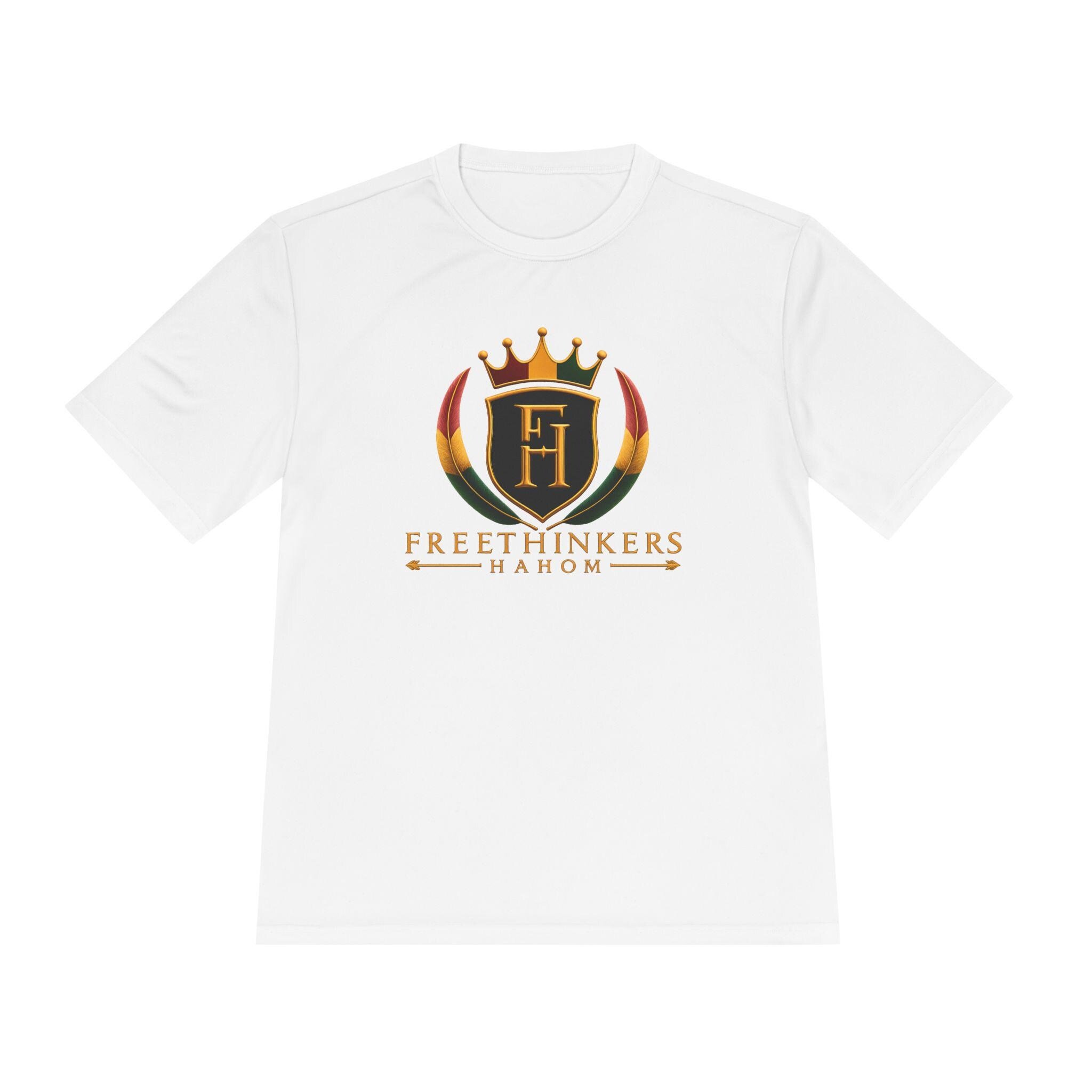 Free Thinkers Hahom Crest Logo Tee Moisture-Wicking Performance T-Shirt, view 2