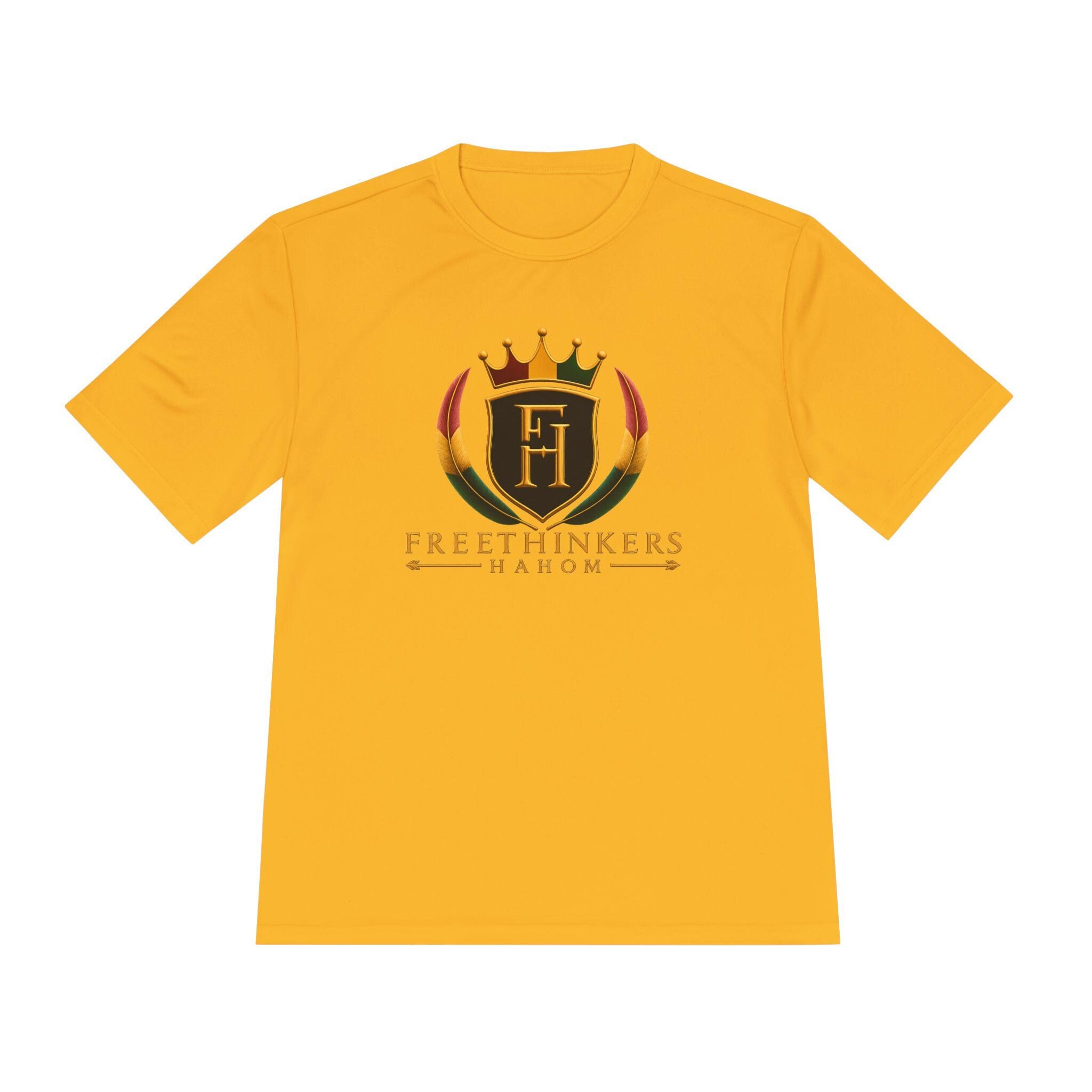 Free Thinkers Hahom Crest Logo Tee Moisture-Wicking Performance T-Shirt, view 7