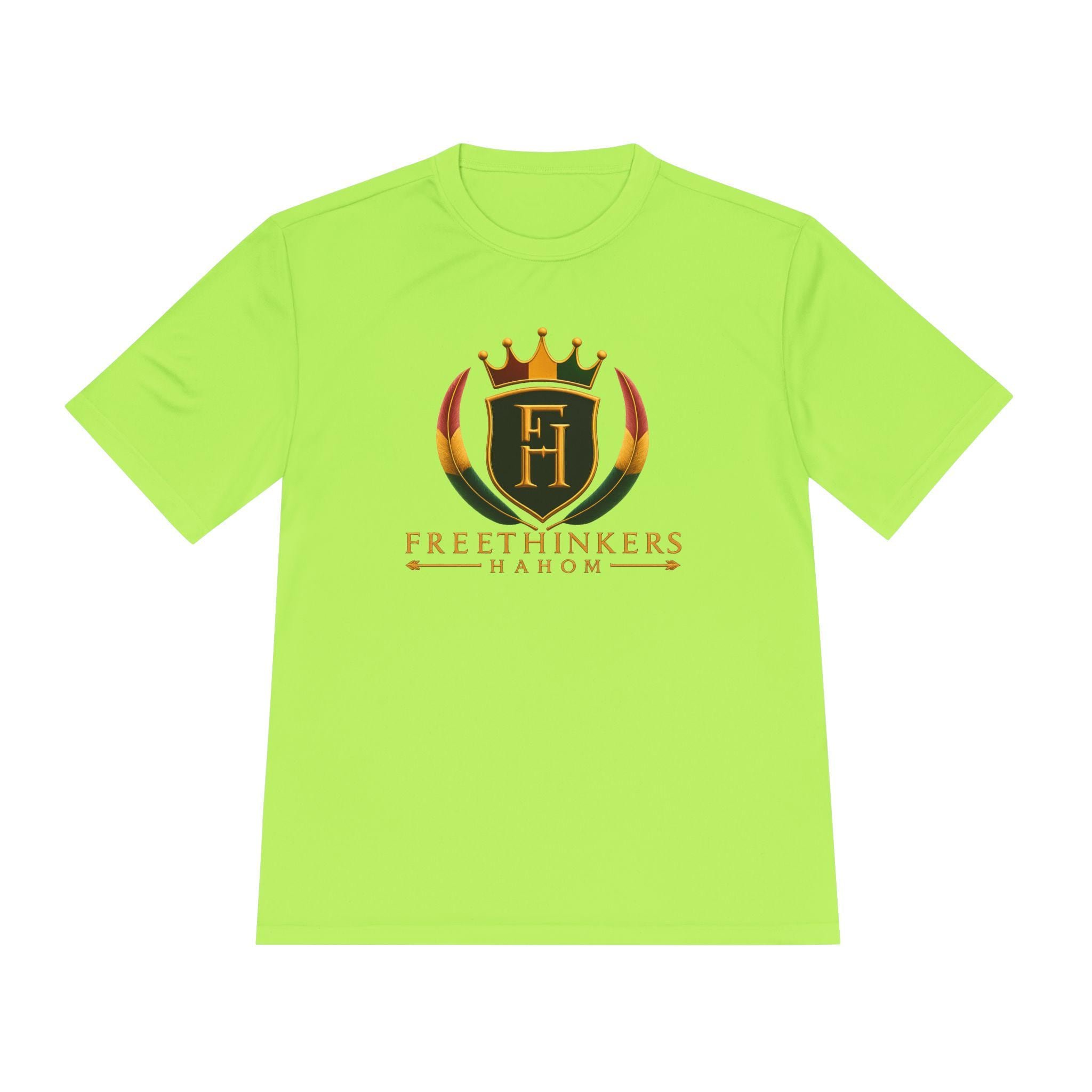 Free Thinkers Hahom Crest Logo Tee Moisture-Wicking Performance T-Shirt, view 9