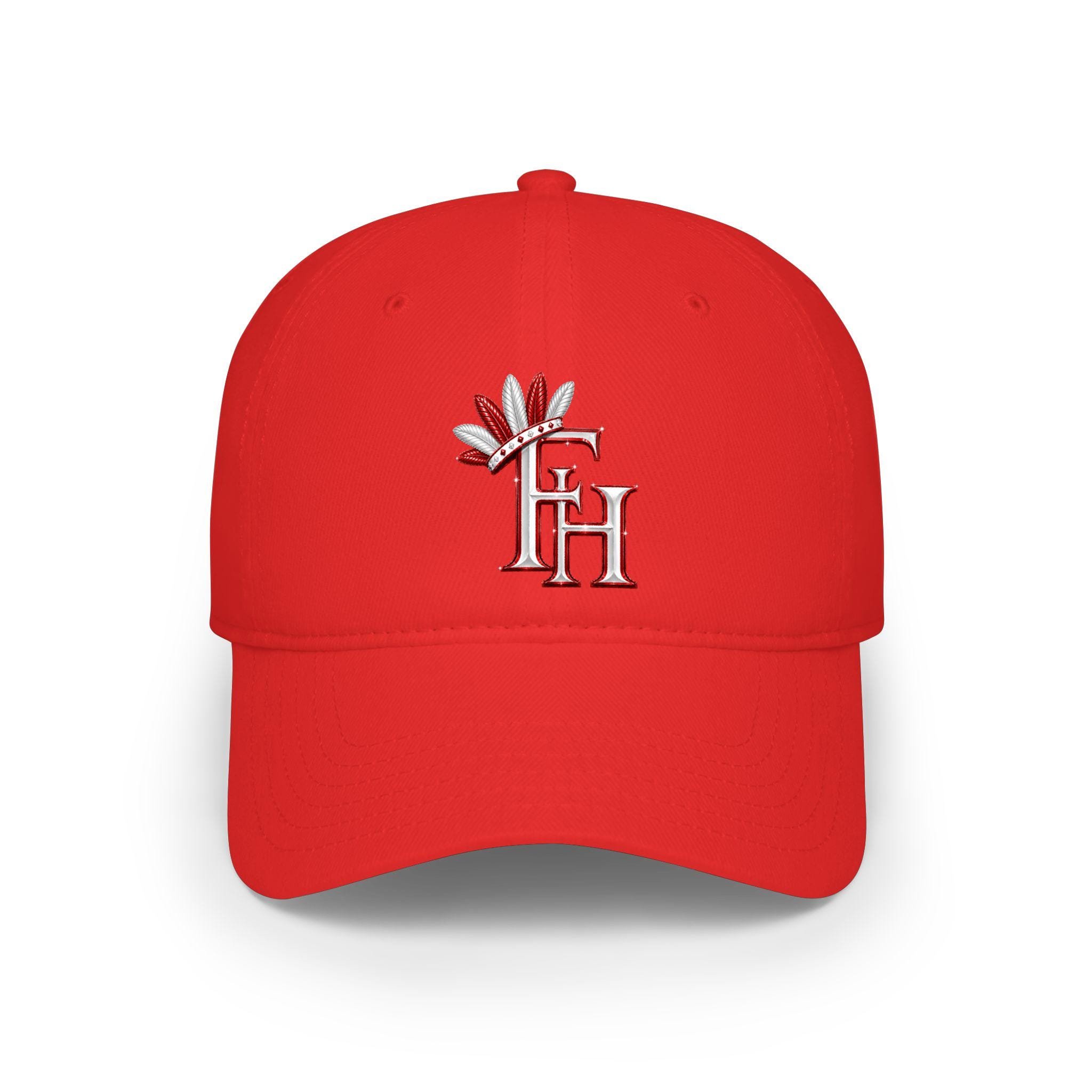 Freethinkers Hahom Feather Crown Initials Baseball Cap