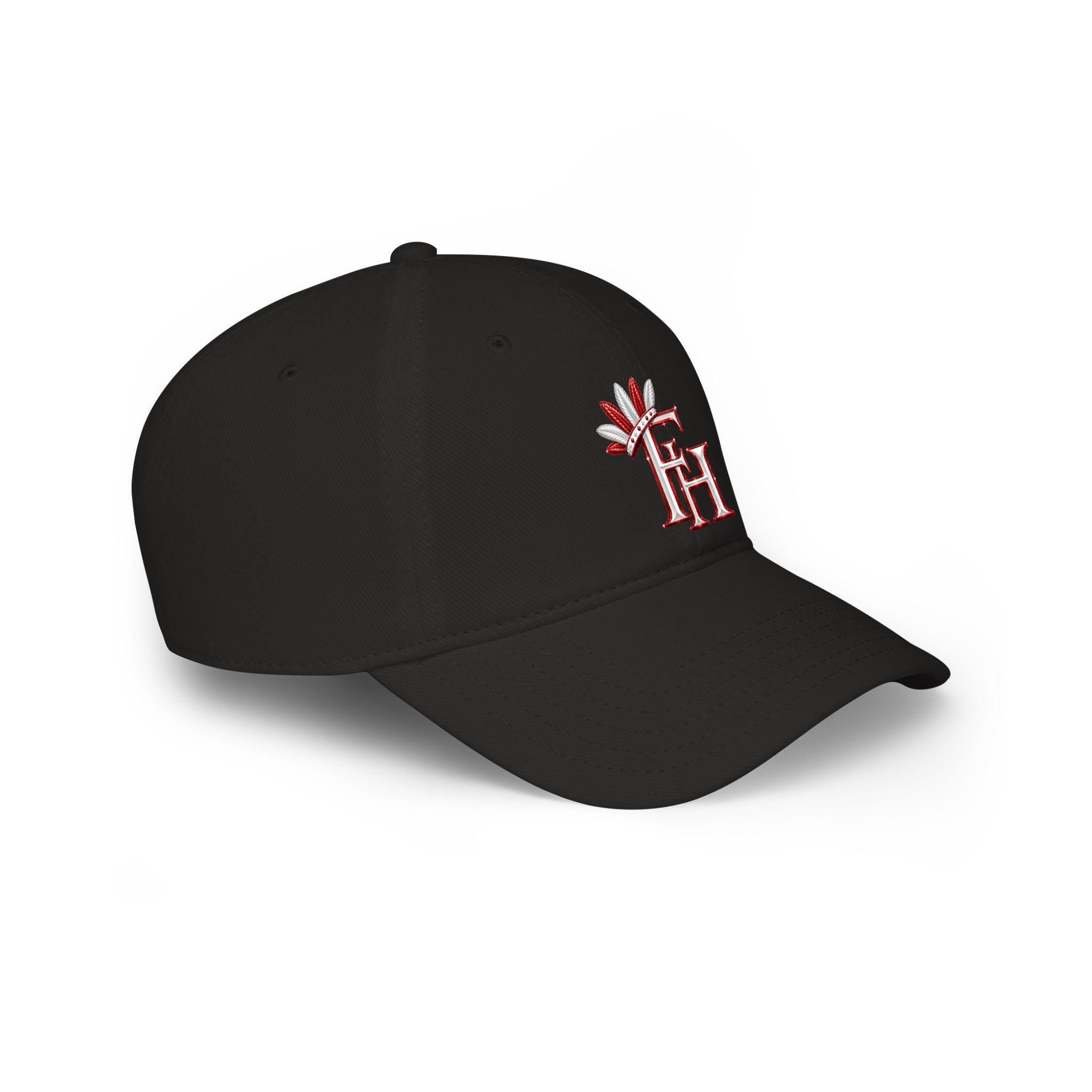 Freethinkers Hahom Feather Crown Initials Baseball Cap, view 4