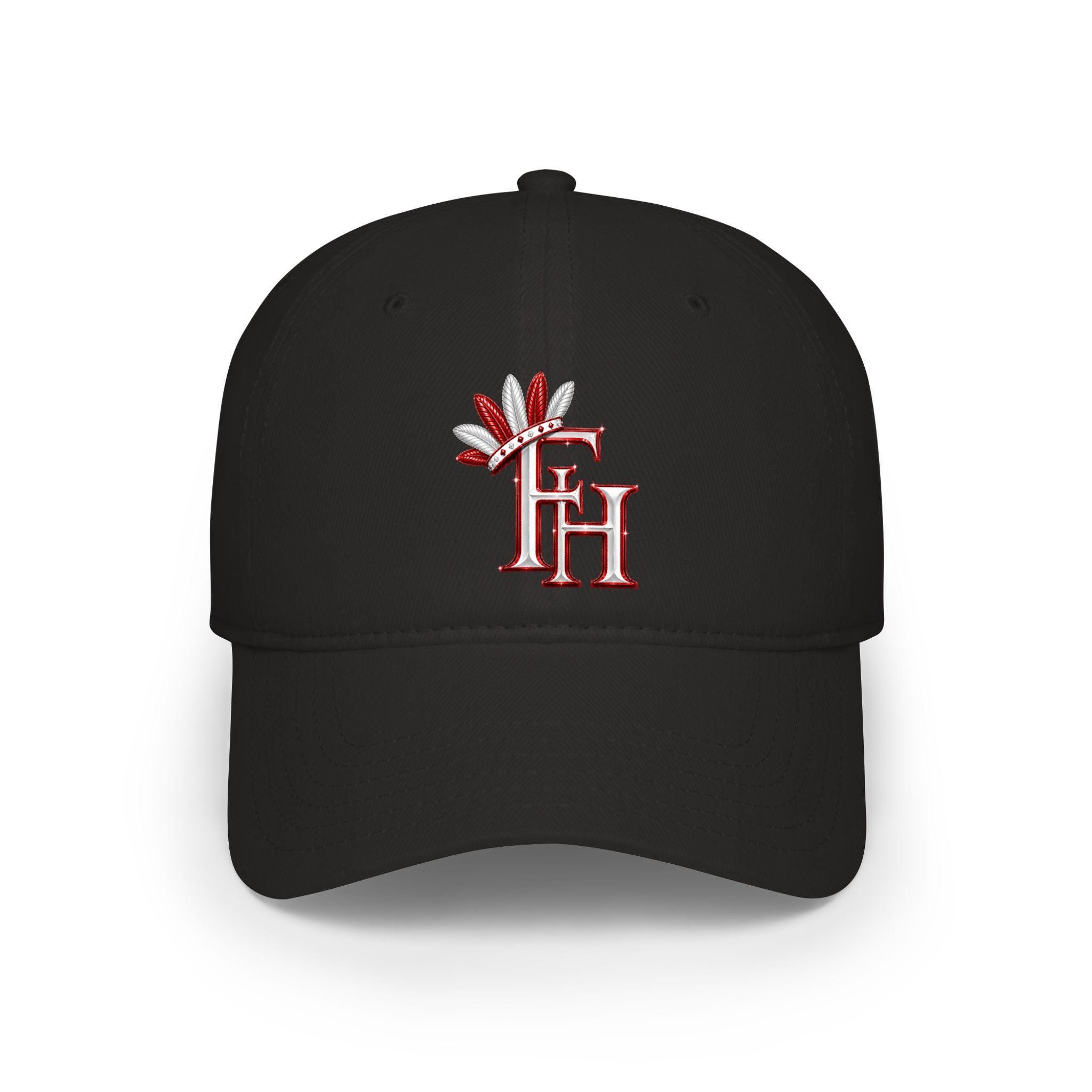 Freethinkers Hahom Feather Crown Initials Baseball Cap, view 6