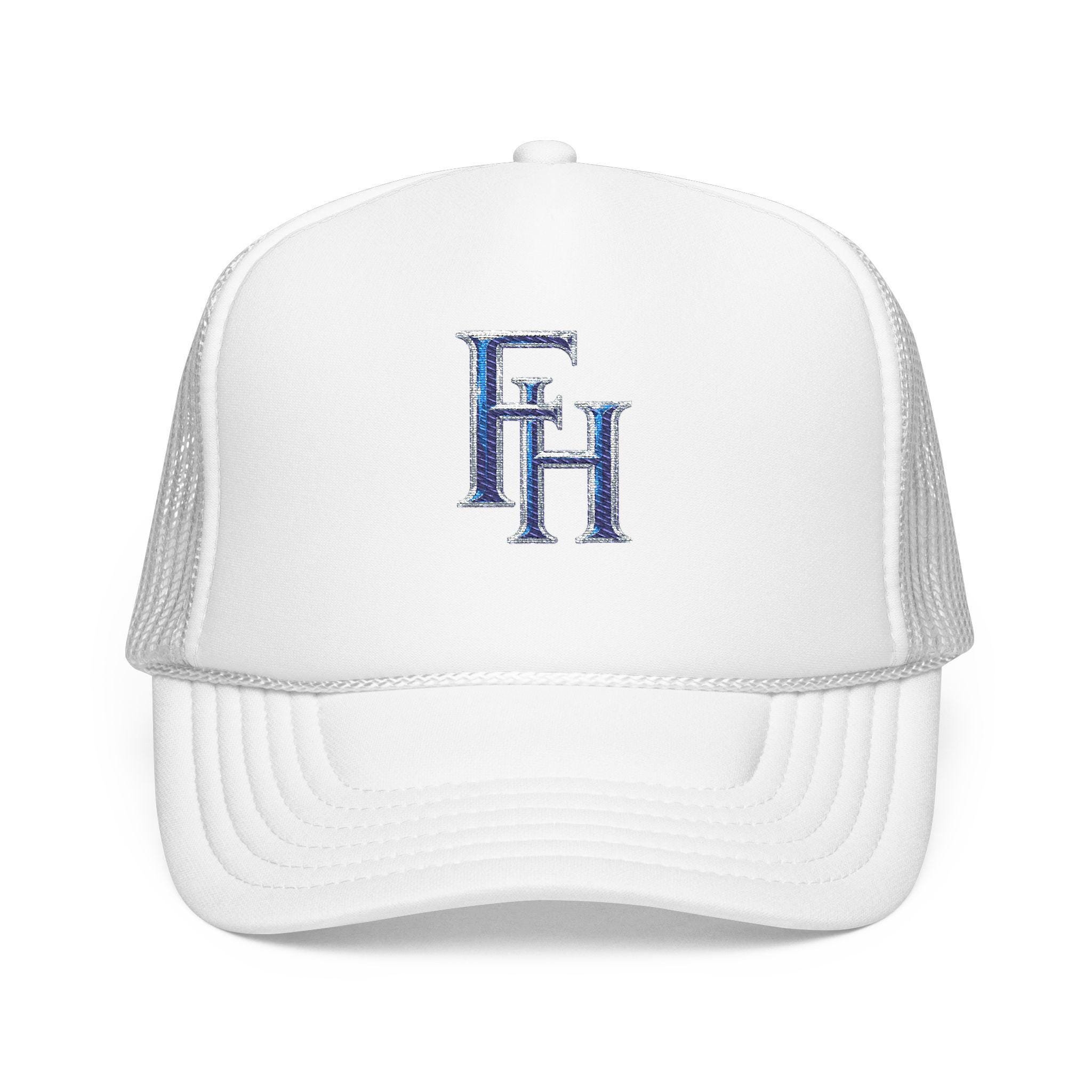 Freethinkers Hahom Initials Foam Trucker Hat, view 3