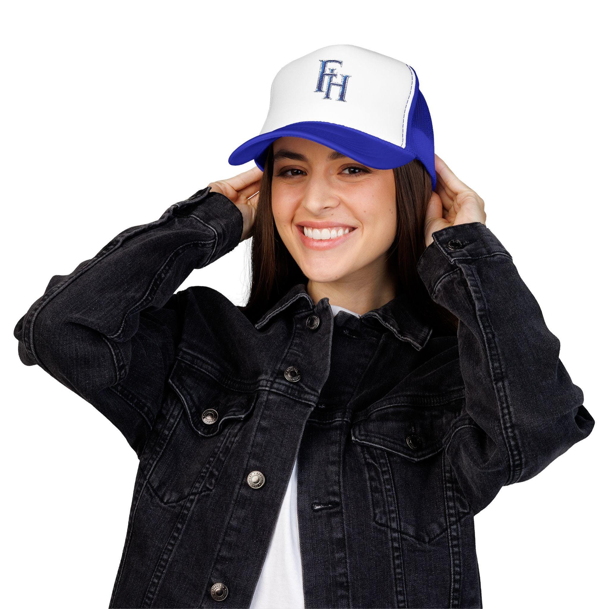Freethinkers Hahom Initials Foam Trucker Hat, view 9