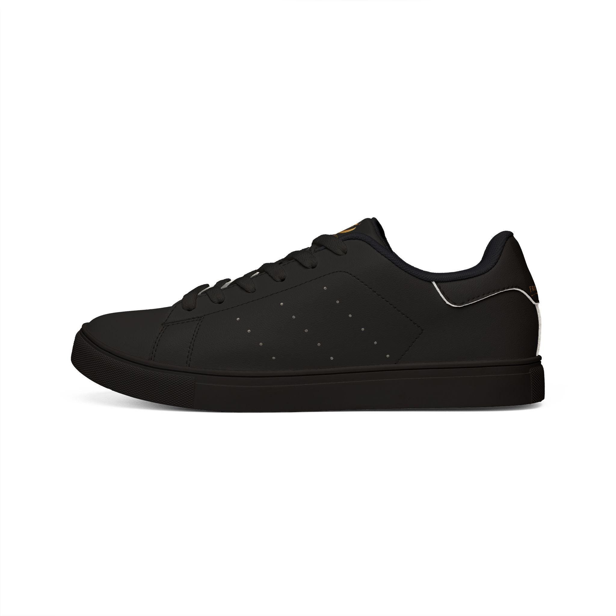 Freethinkers Hahom Crest Leather Sneakers — Crown & Feathers Low-Top, view 2