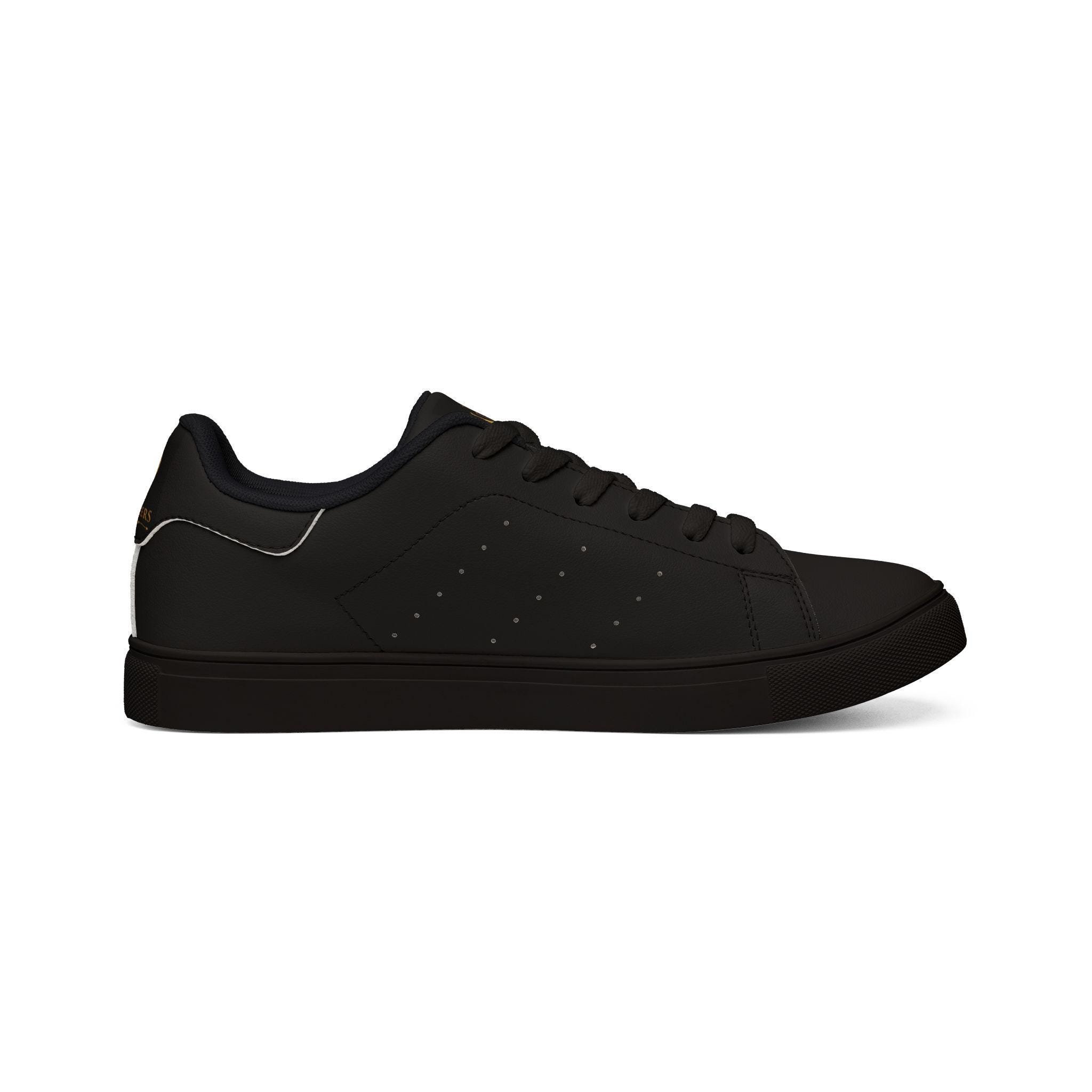 Freethinkers Hahom Crest Leather Sneakers — Crown & Feathers Low-Top, view 3
