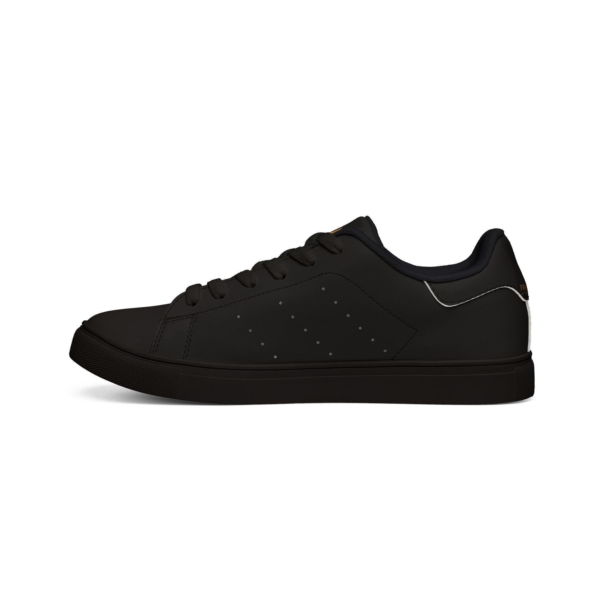 Freethinkers Hahom Crest Leather Sneakers — Crown & Feathers Low-Top, view 4