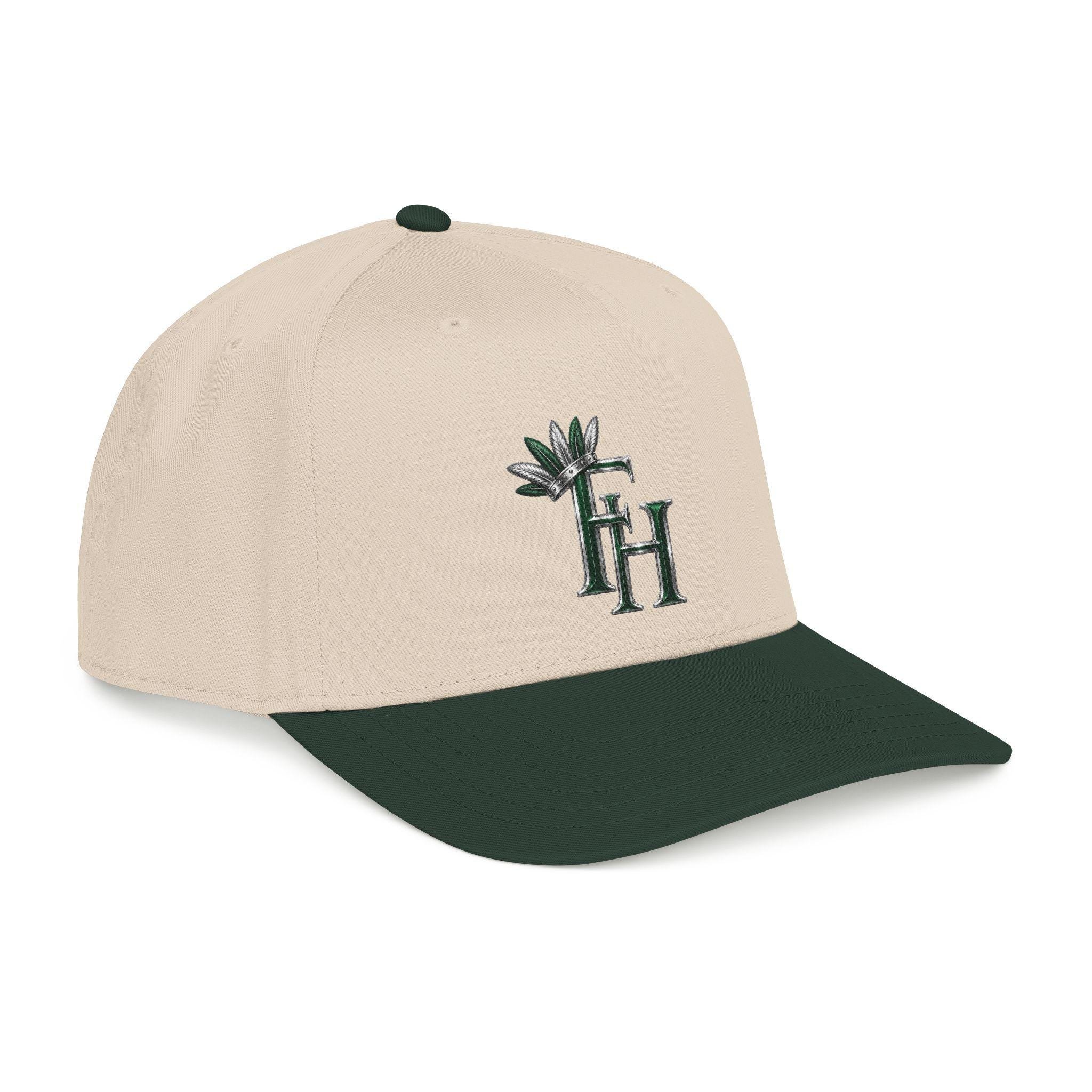 Freethinkers Hahom Initials Mid Profile Baseball Cap, view 3
