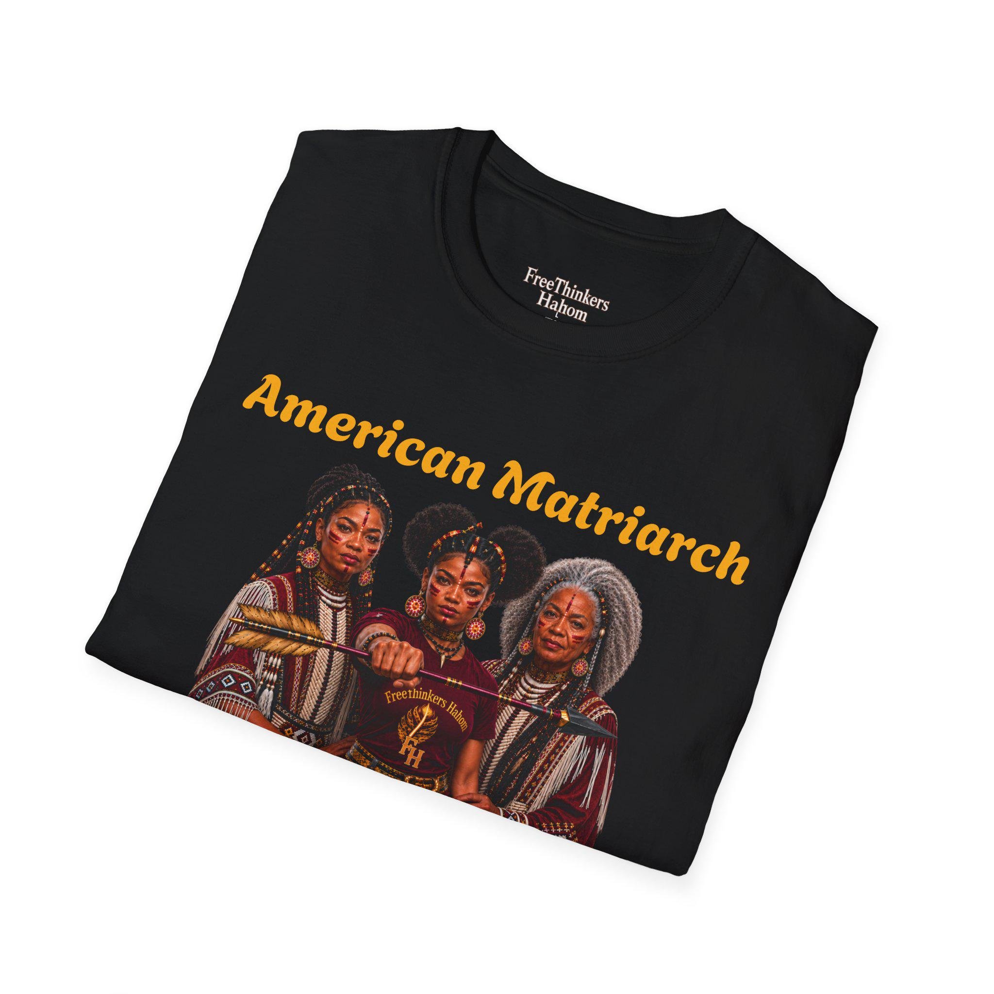 American Matriarch T-Shirt | Women Heritage Illustration, view 16