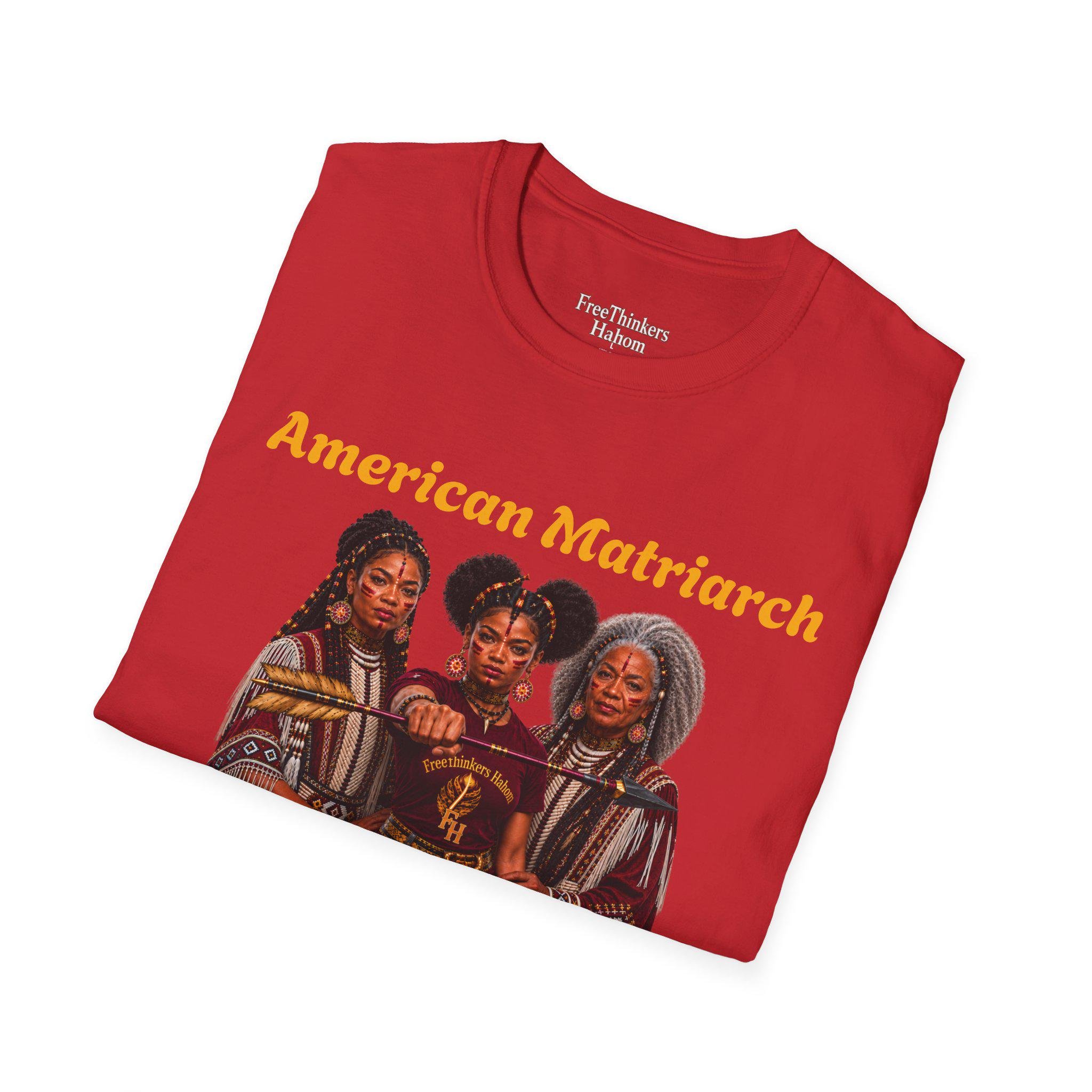 American Matriarch T-Shirt | Women Heritage Illustration, view 17