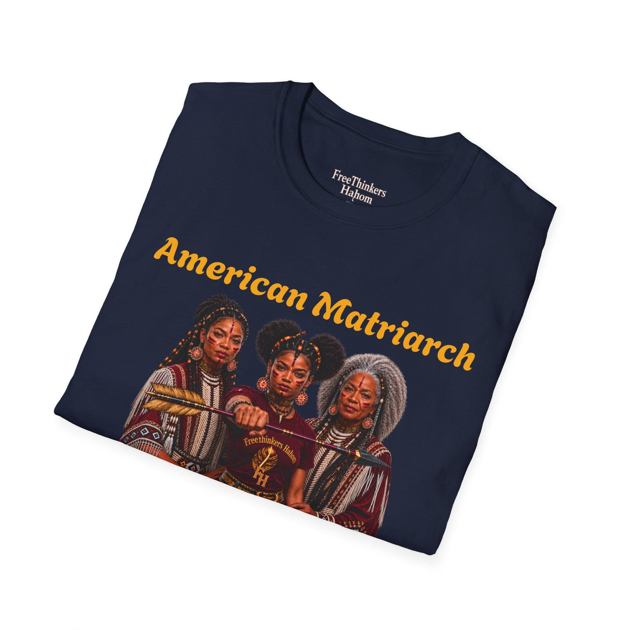 American Matriarch T-Shirt | Women Heritage Illustration, view 18