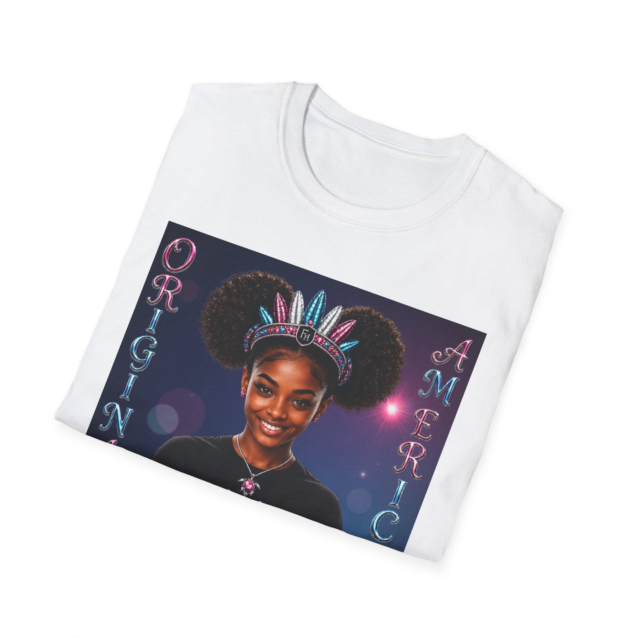 Original American portrait tee American Indian graphic T Shirt, view 11
