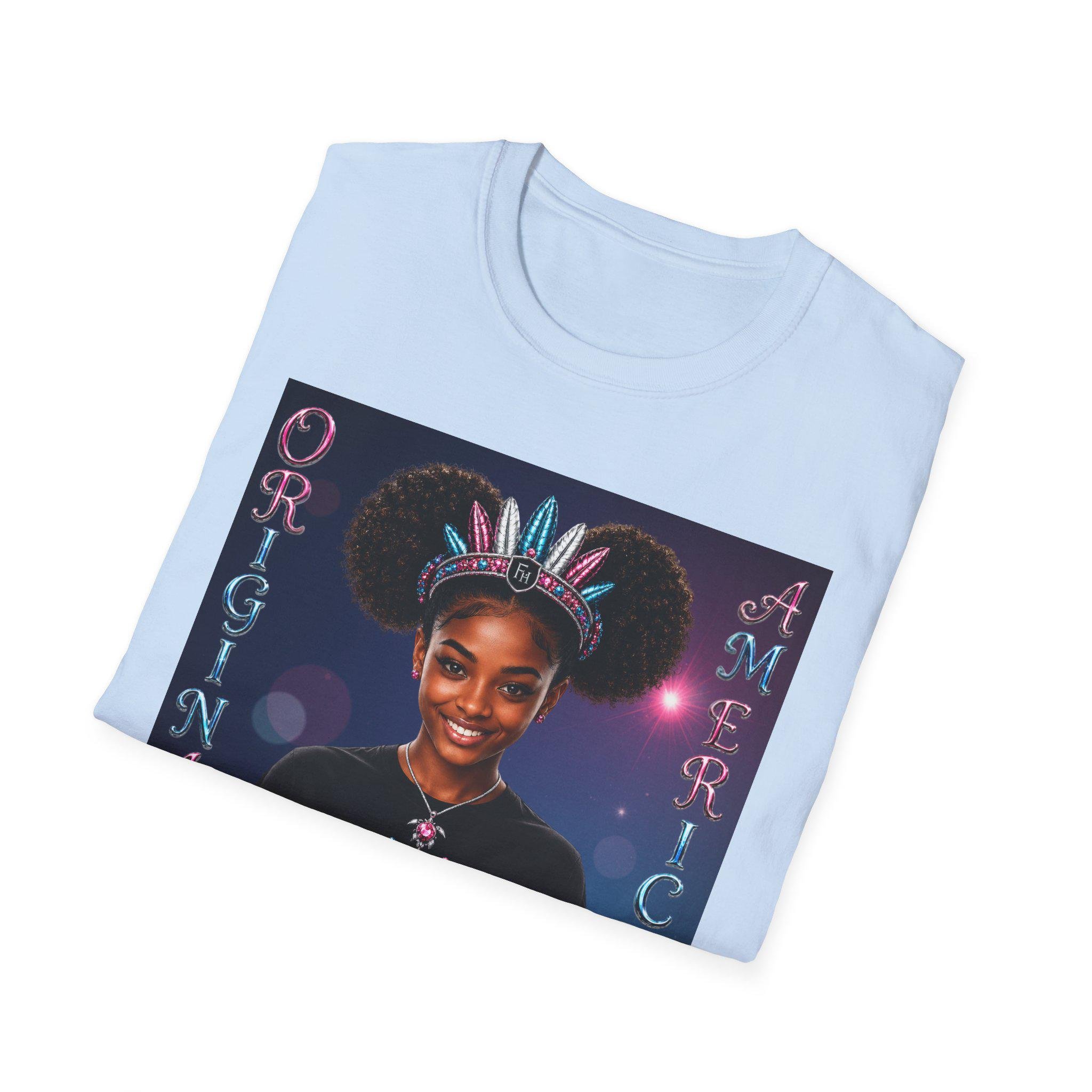 Original American portrait tee American Indian graphic T Shirt, view 13