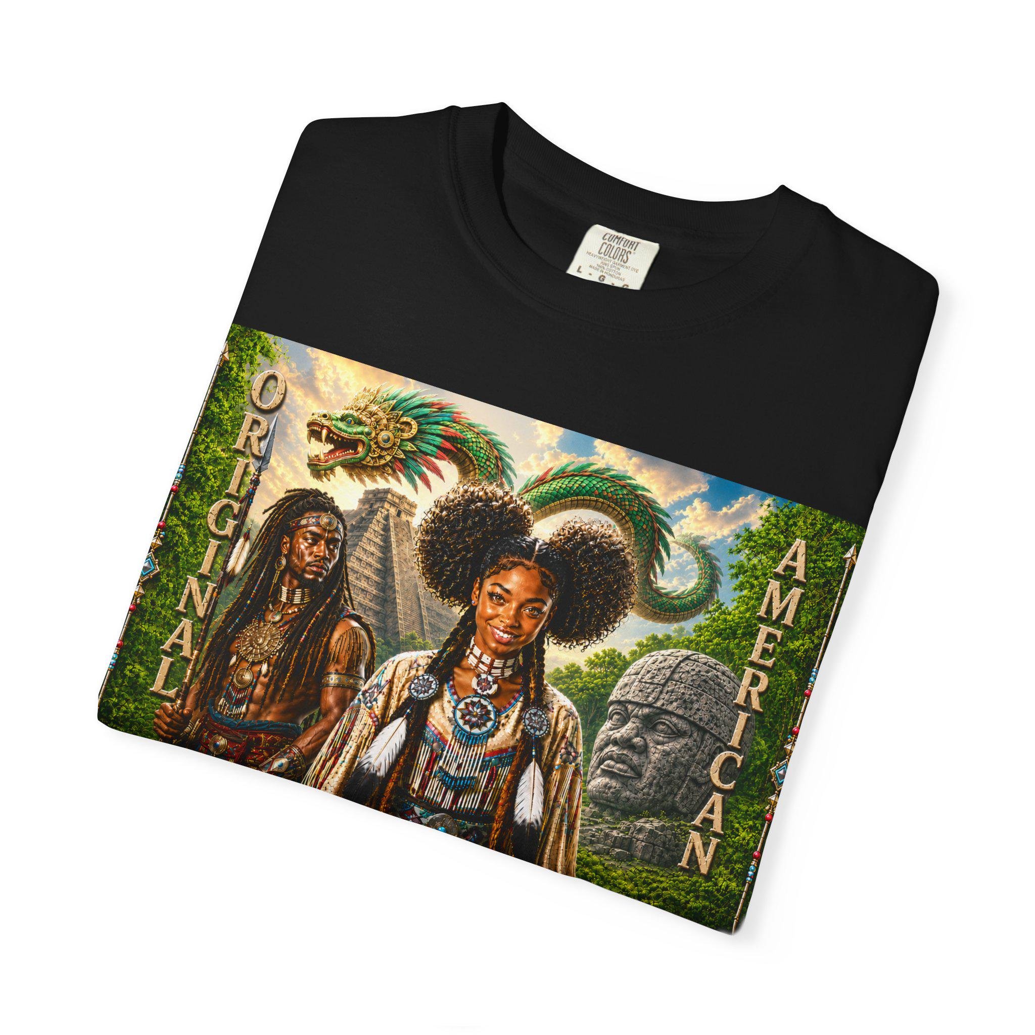 Freethinkers Hahom American Indian Portrait TShirt Original American, view 11