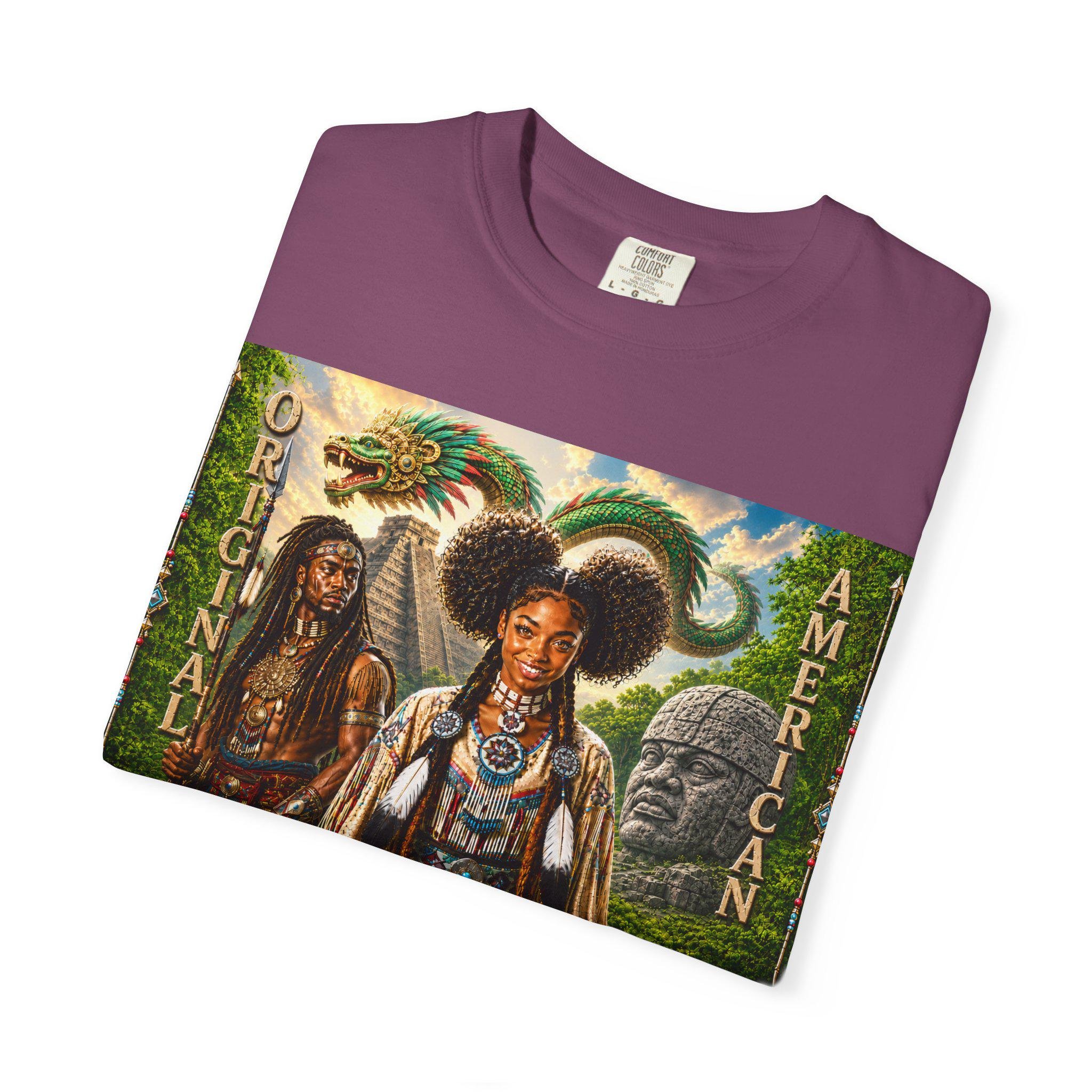 Freethinkers Hahom American Indian Portrait TShirt Original American, view 12