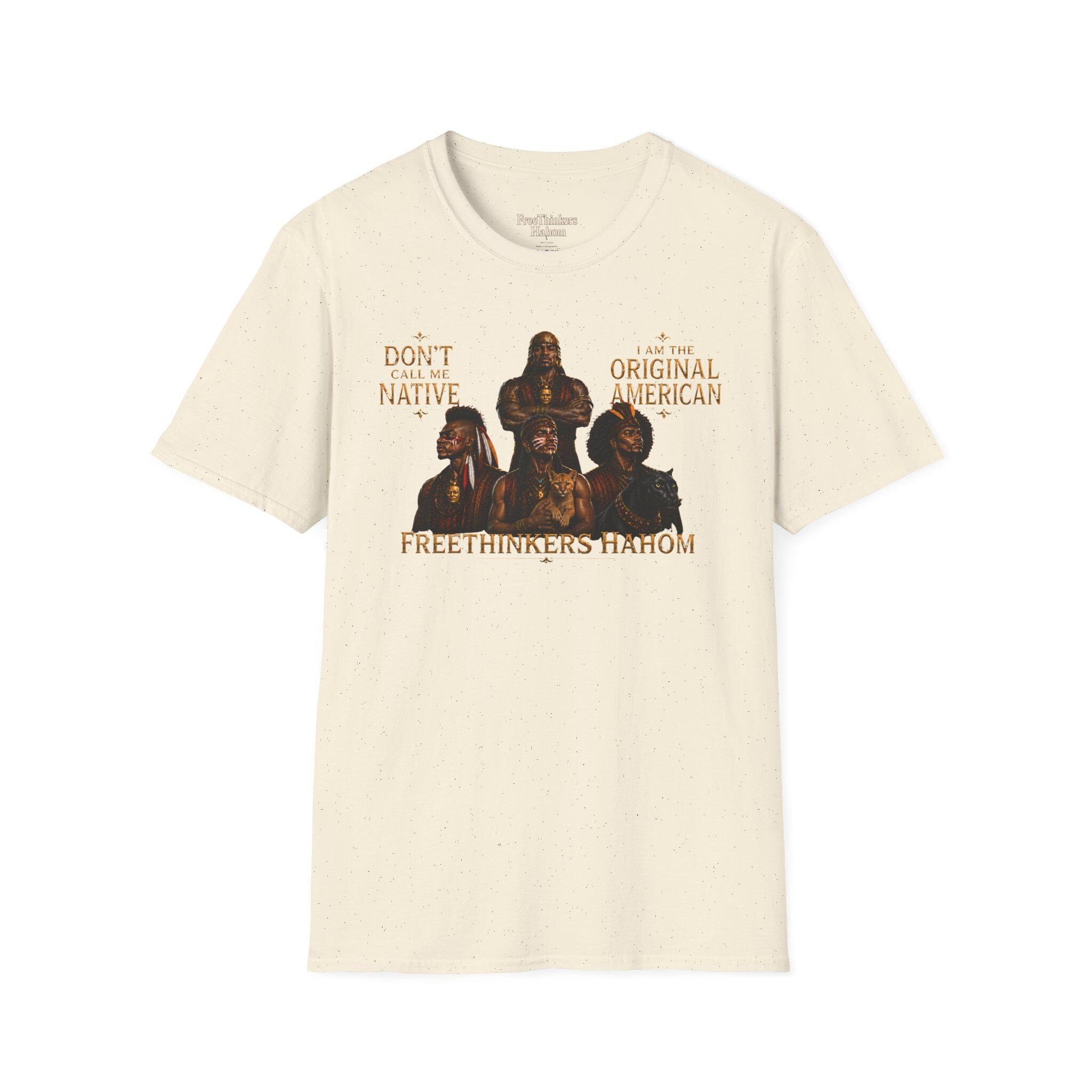 Freethinkers Hahom Illustration T-Shirt Original American
