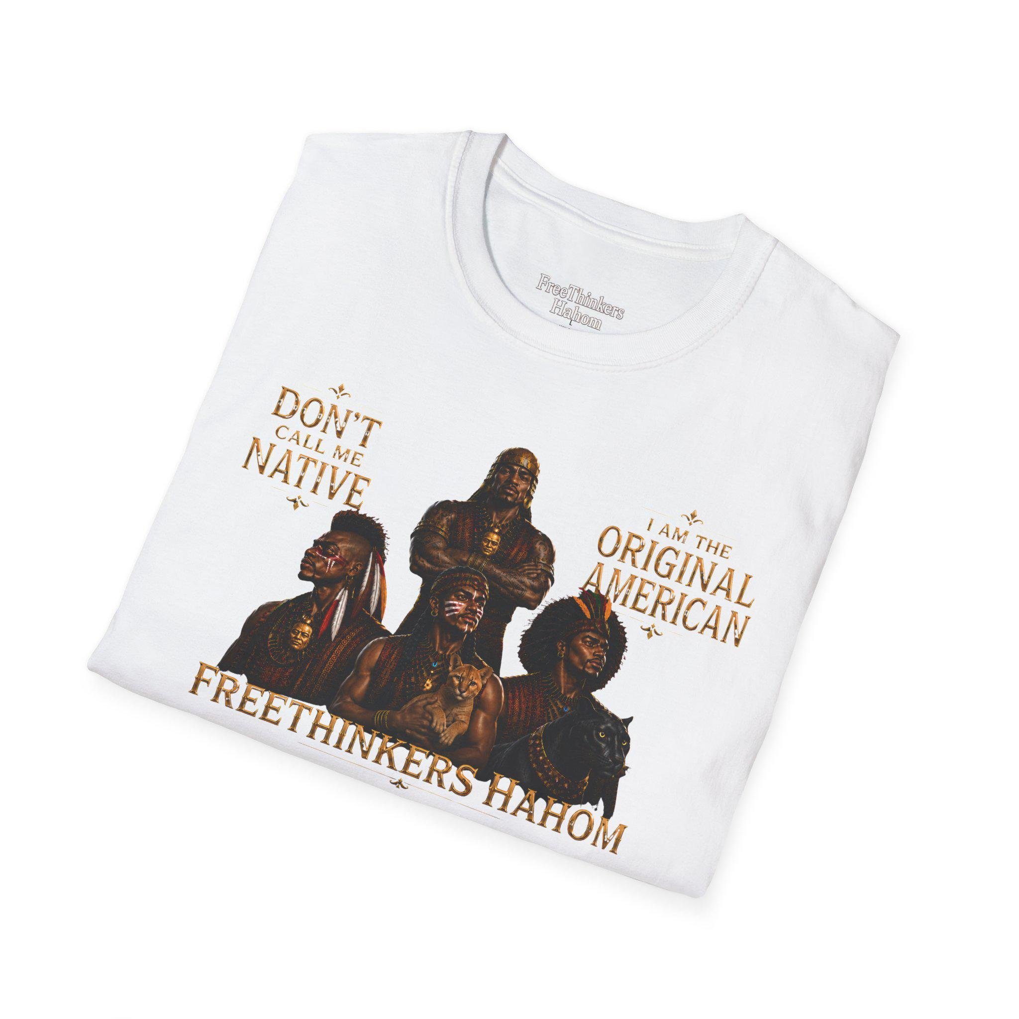 Freethinkers Hahom Illustration T-Shirt Original American, view 11